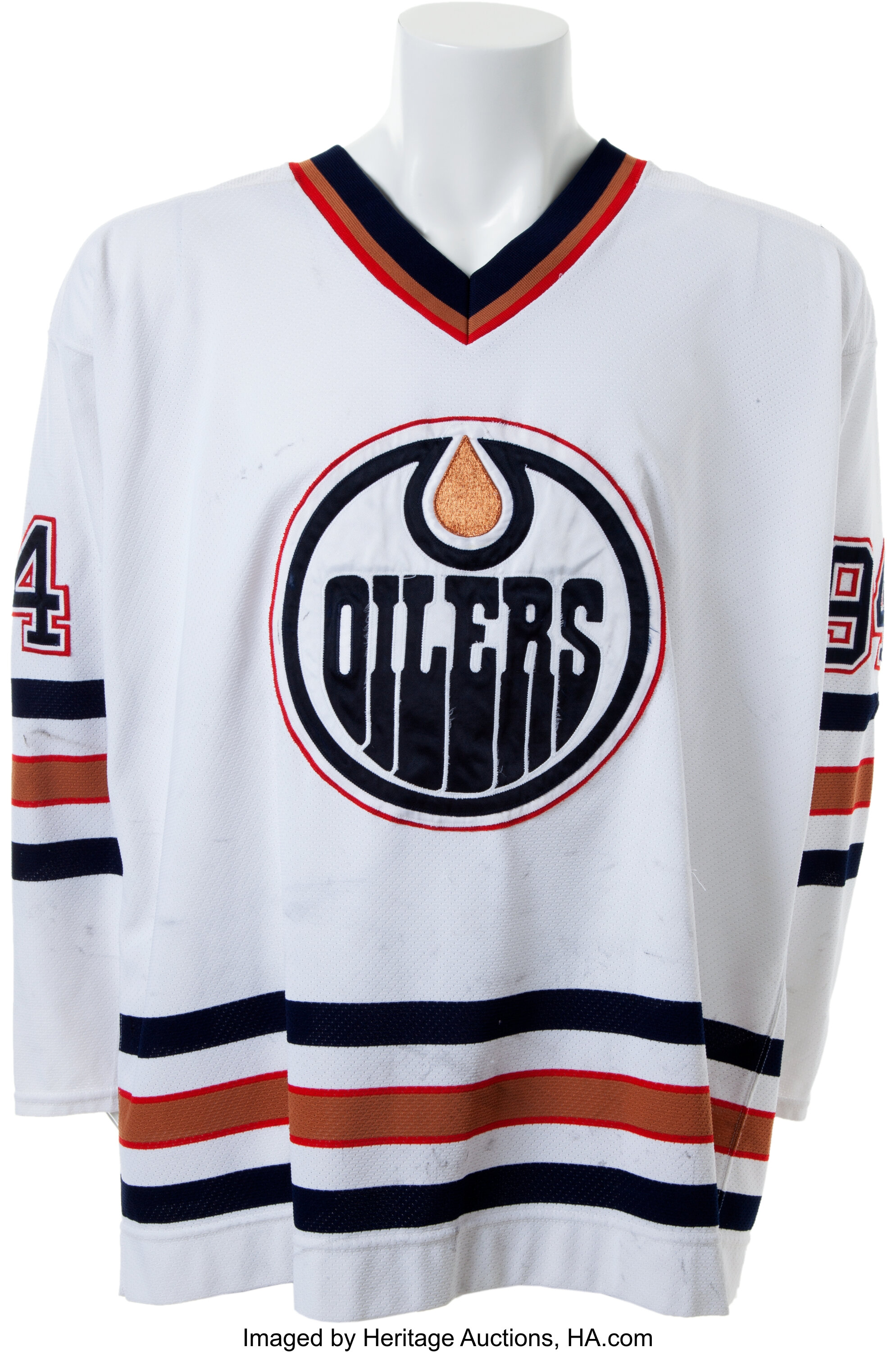 Edmonton Oilers Game Used NHL Jerseys for sale