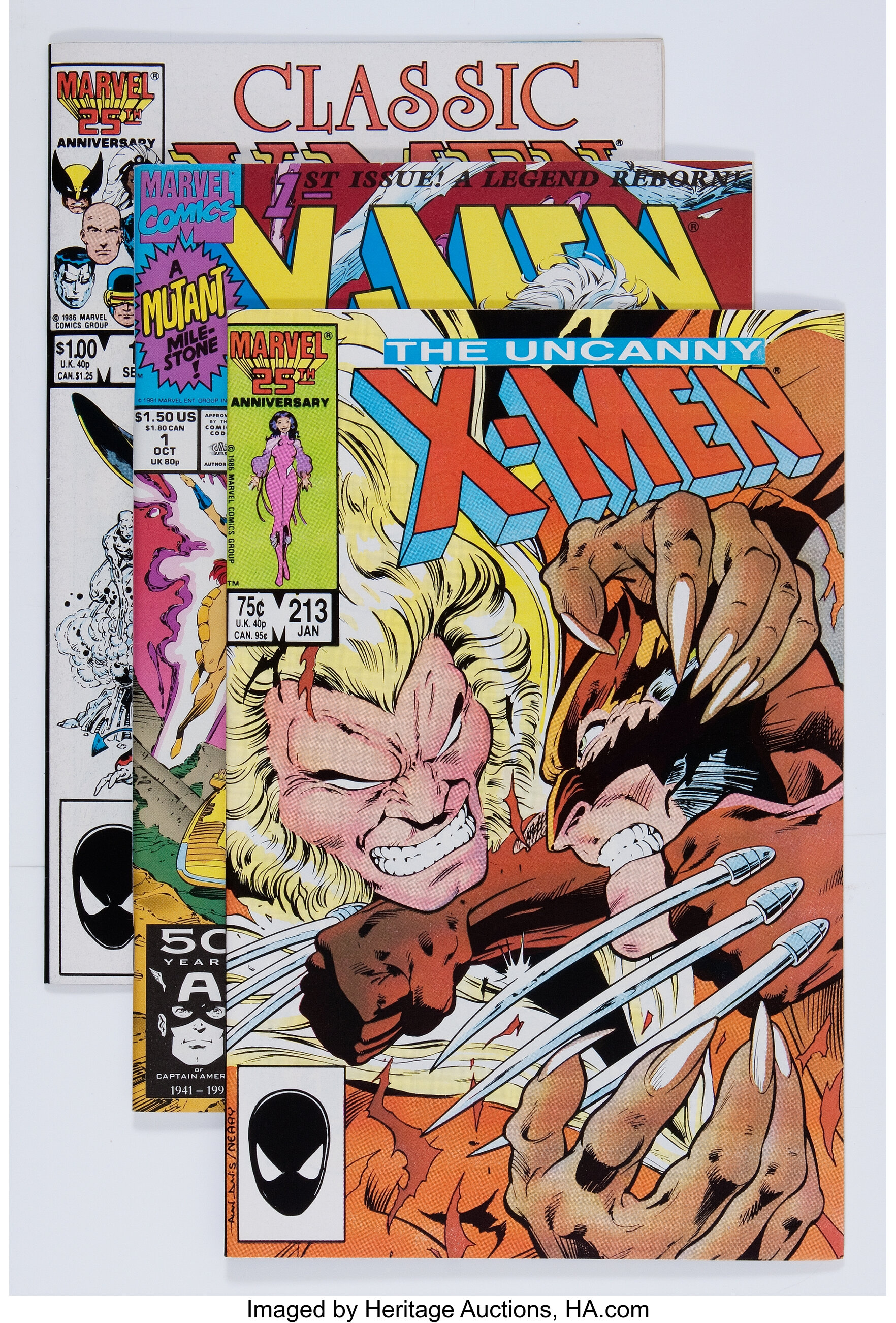 X Men Group Marvel 1980s 90s Condition Average Nm Total Lot Heritage Auctions