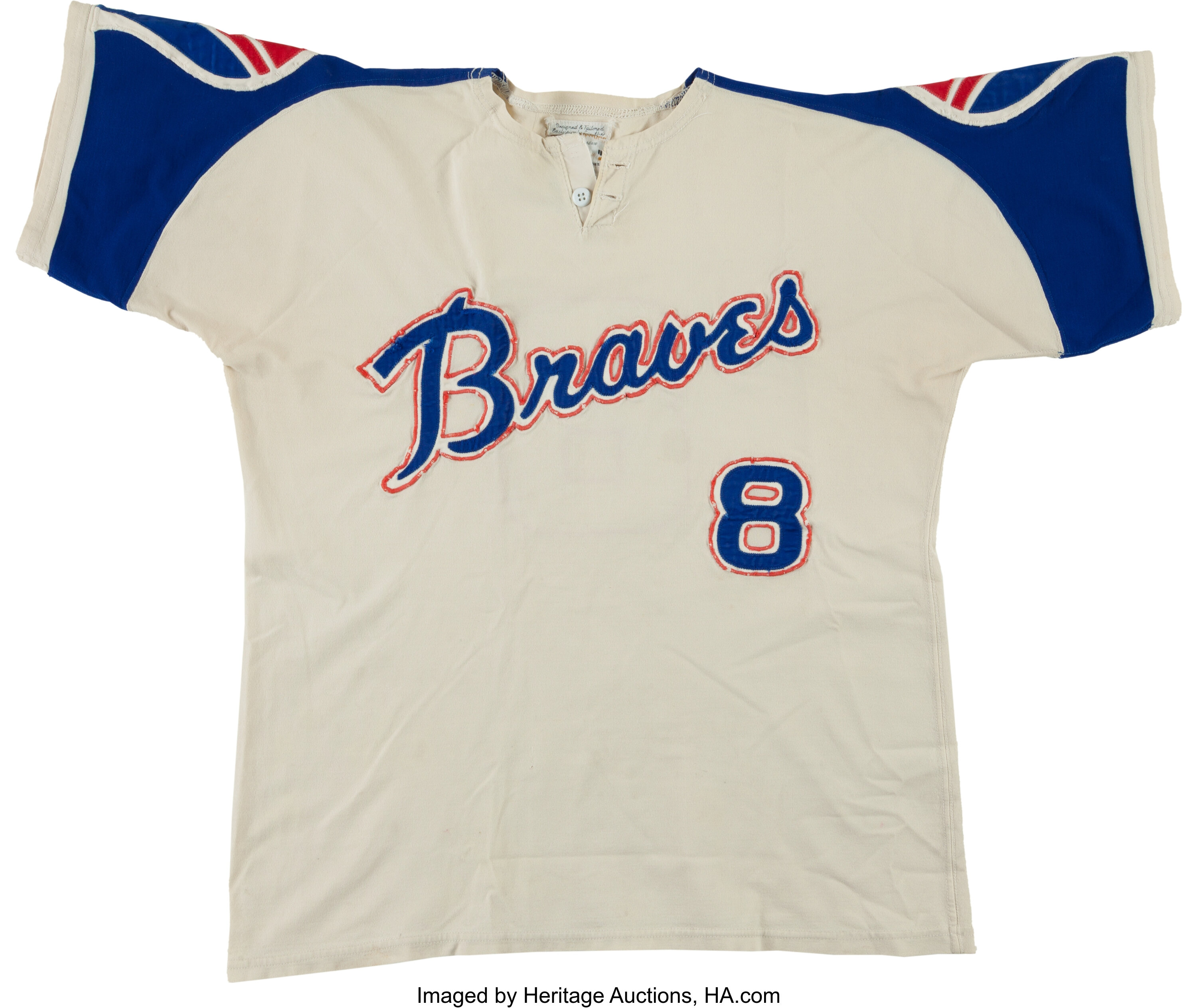 1972 Atlanta Braves - Jim Busby Game-Worn Home Jersey