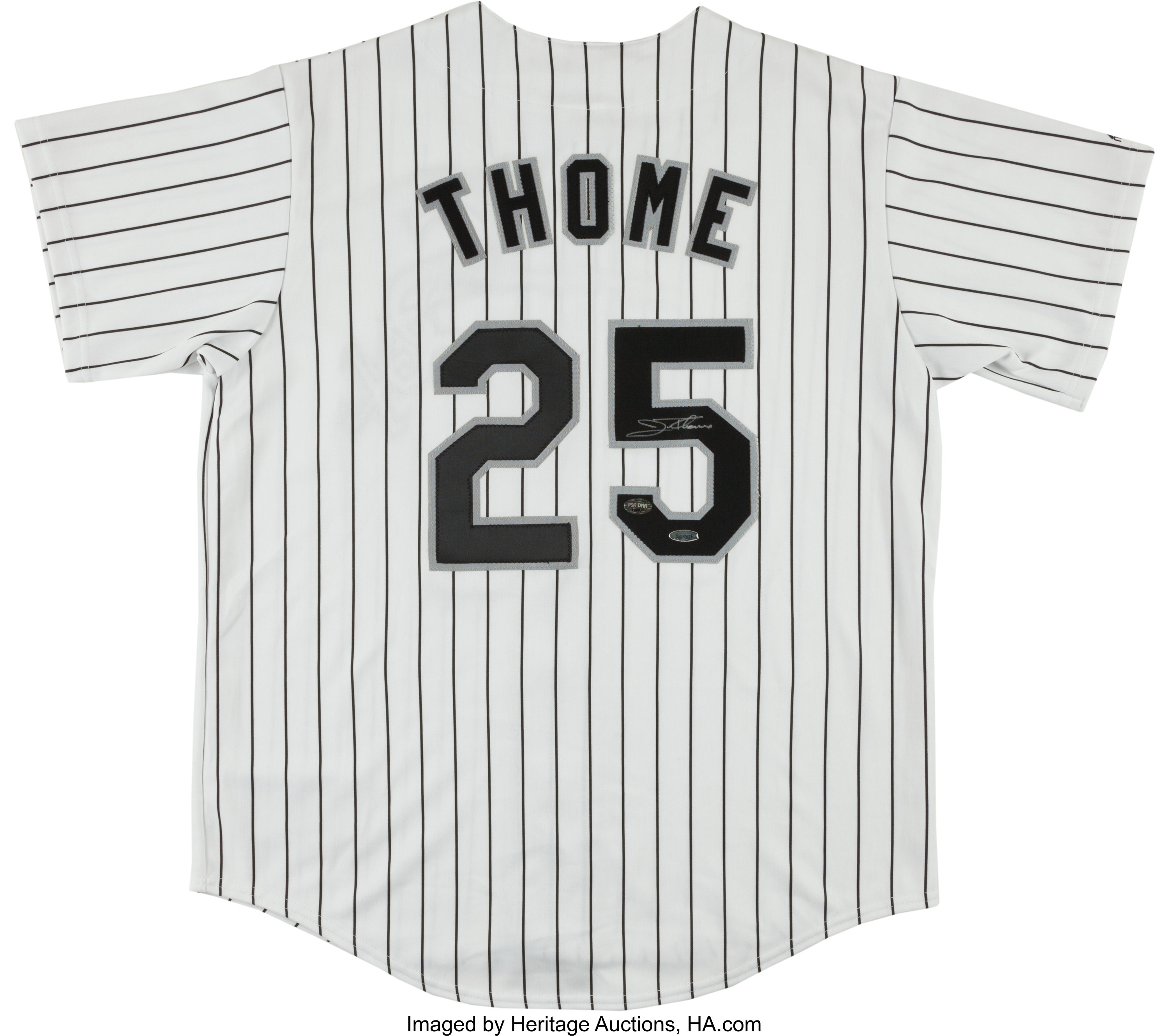 Jim Thome Signed Chicago White Sox Jersey PSA DNA COA