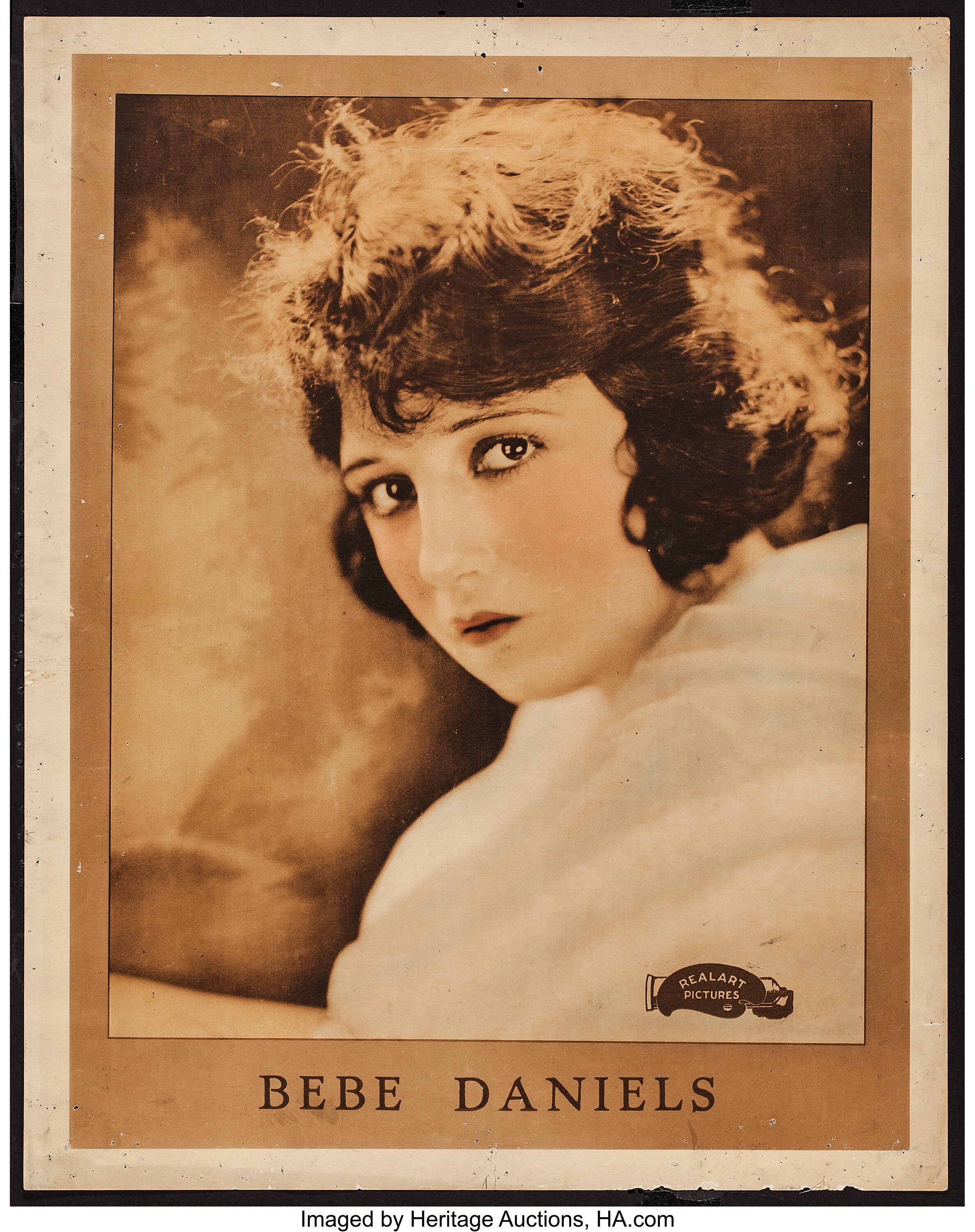 Bebe Daniels Realart Early 19s Personality Poster 22 X Lot Heritage Auctions