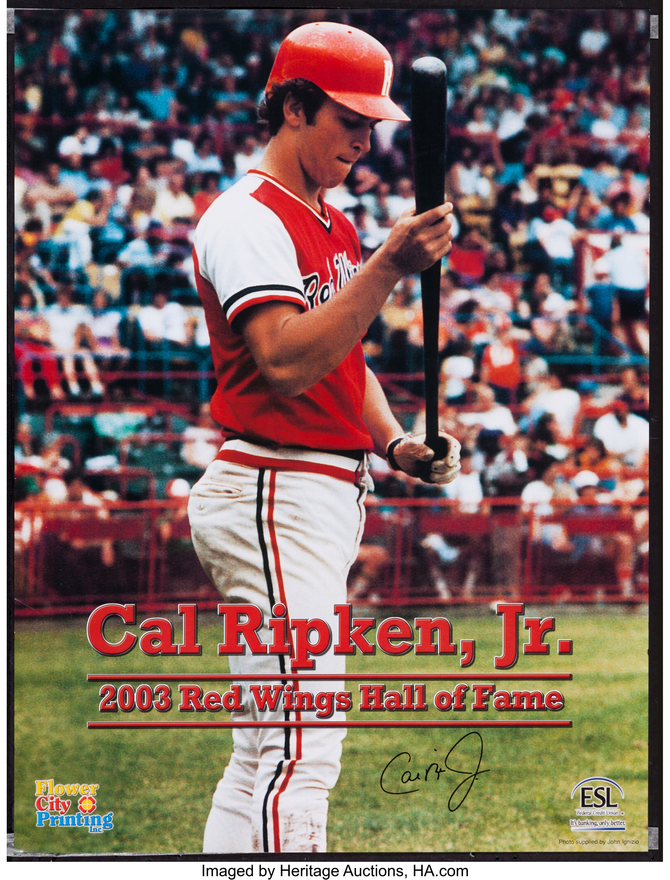 Cal Ripken Jr. 5 Rochester Red Wings Red Baseball Jersey — BORIZ