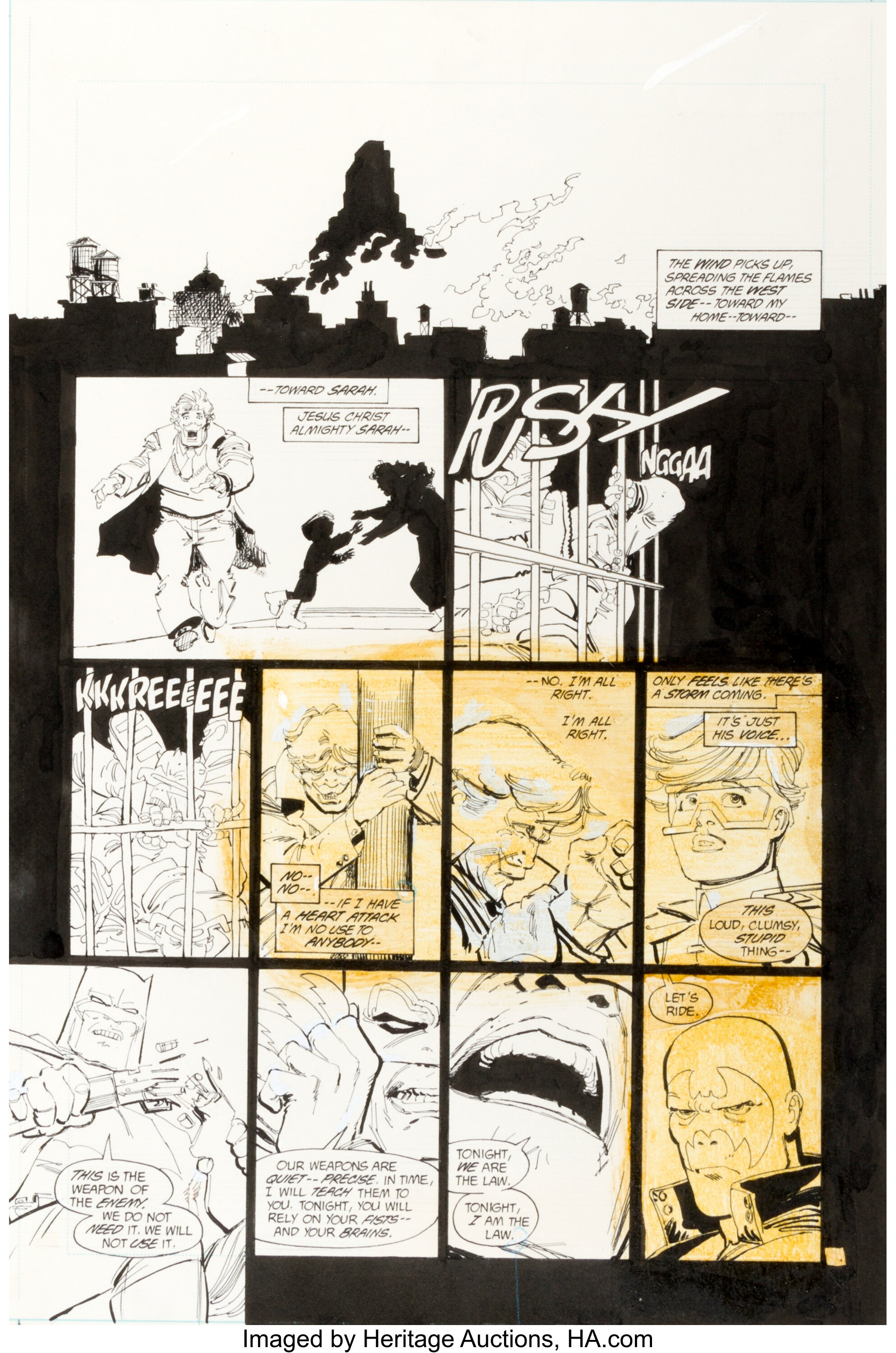 Frank Miller and Klaus Janson Batman: The Dark Knight Returns #4 | Lot  #93319 | Heritage Auctions