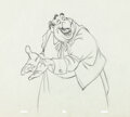 John Lounsbery Lady and the Tramp Tony Production Drawing Animation ...