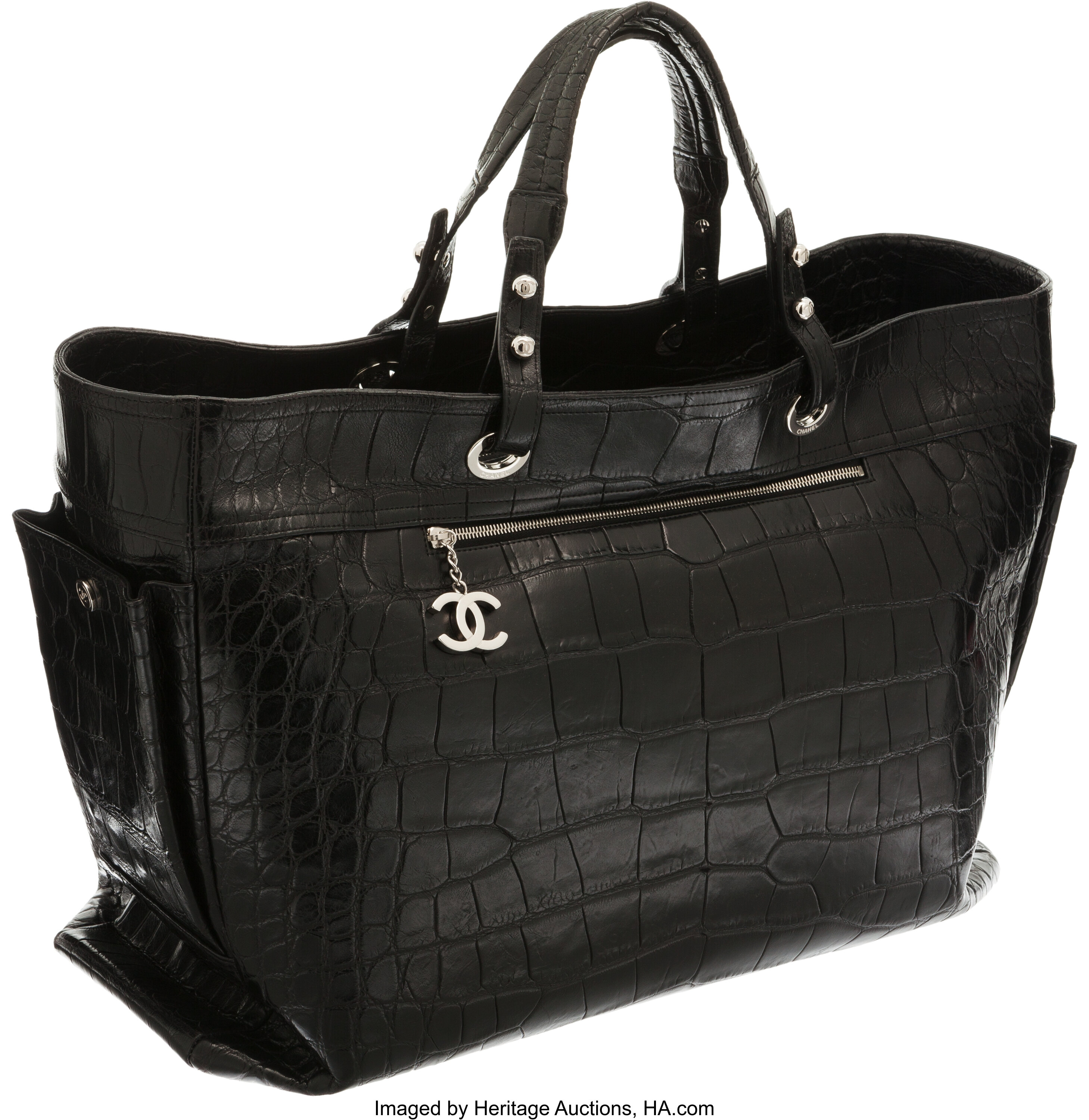 chanel bag croc