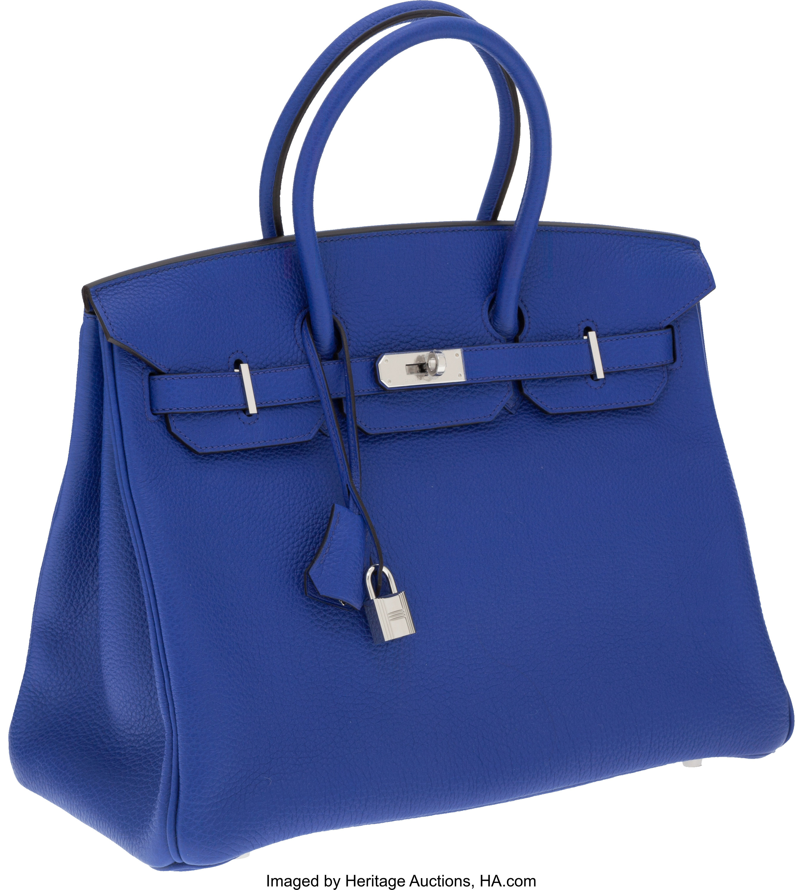 Hermes 35 cm Birkin Electric Blue