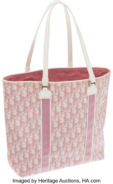 Pink mcm tote  diorrkreationz