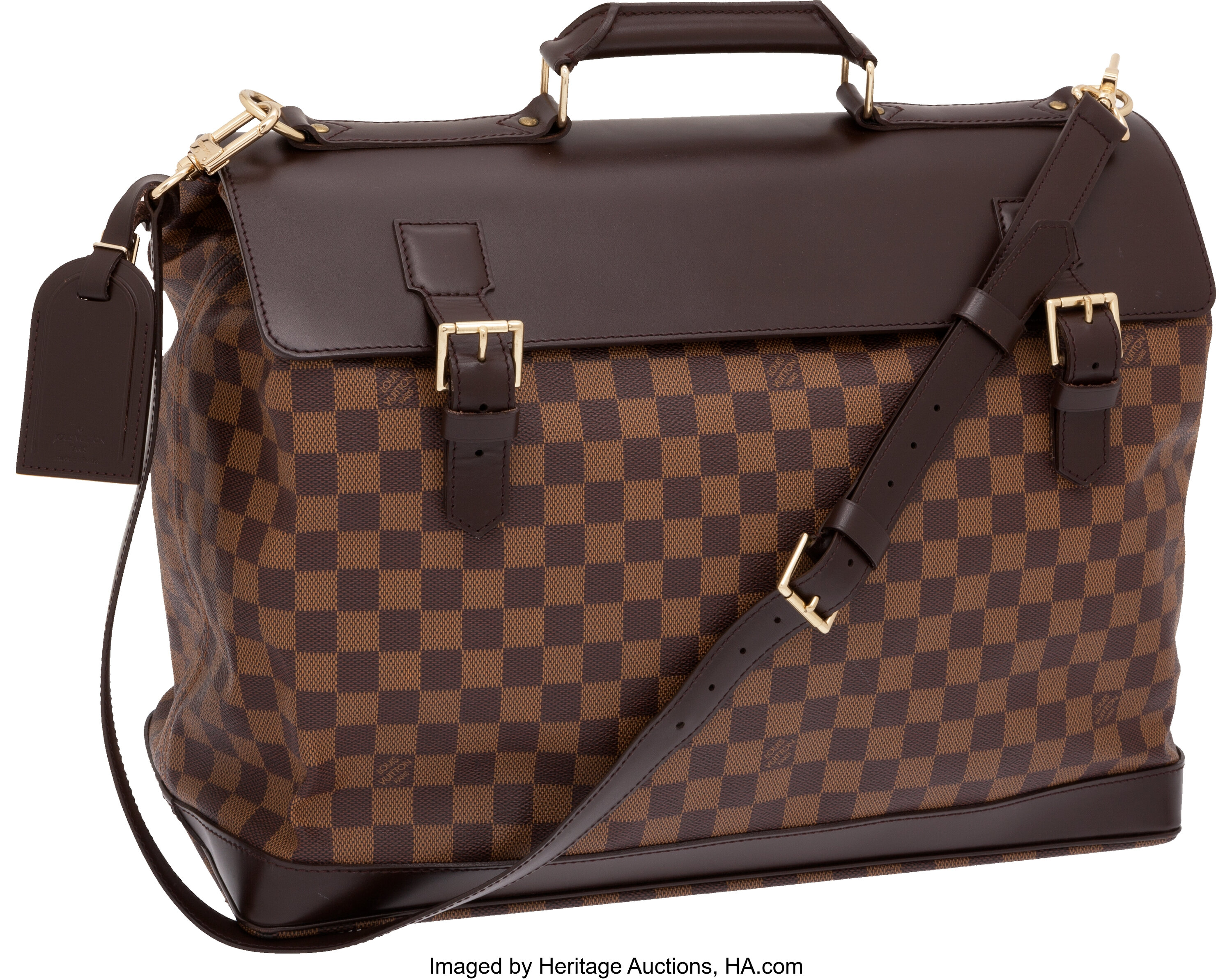 Sold at Auction: LOUIS VUITTON - Damier Travel bag