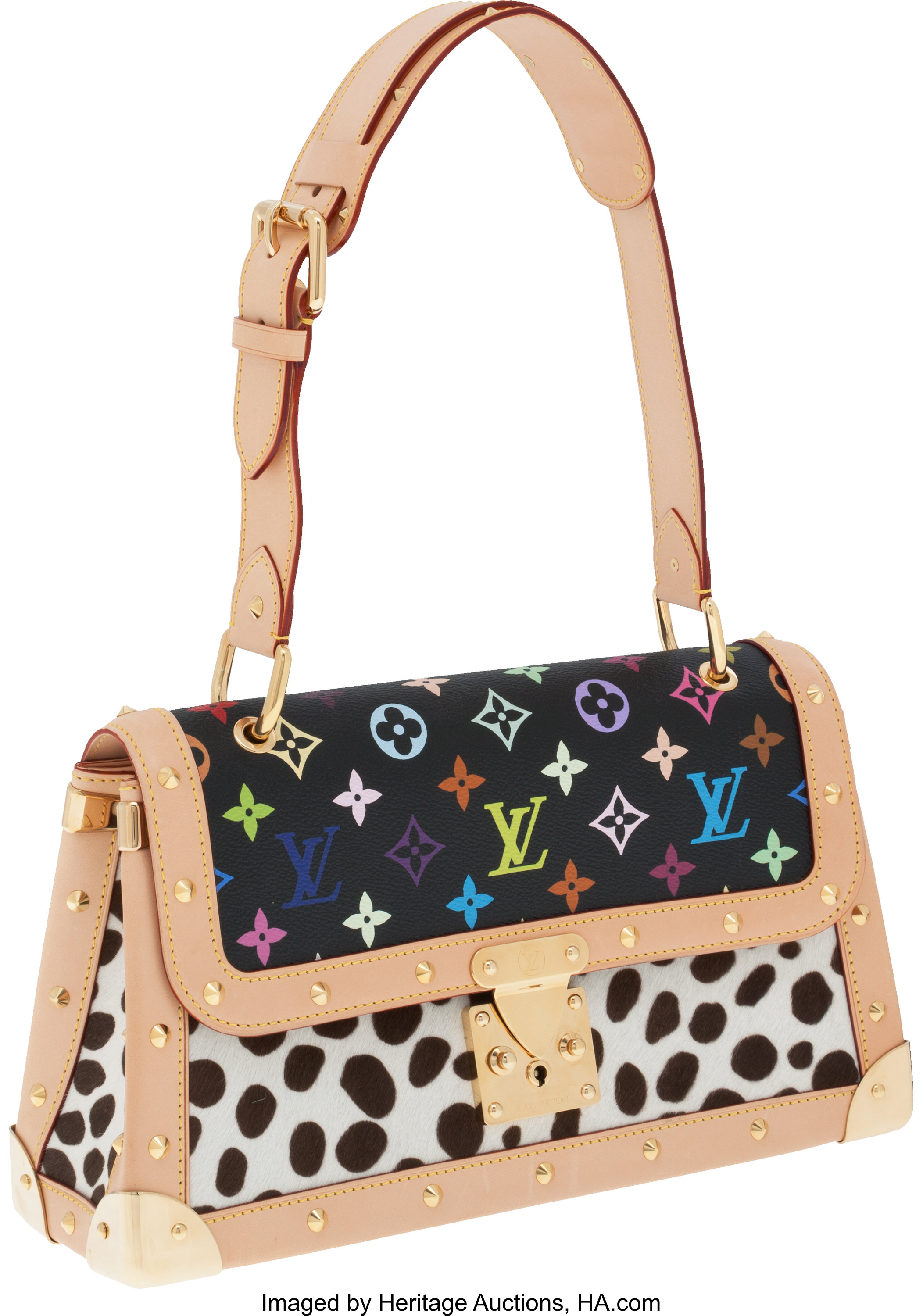 Louis Vuitton Limited Edition Multicolor Dalmation Sac Rabat Bag