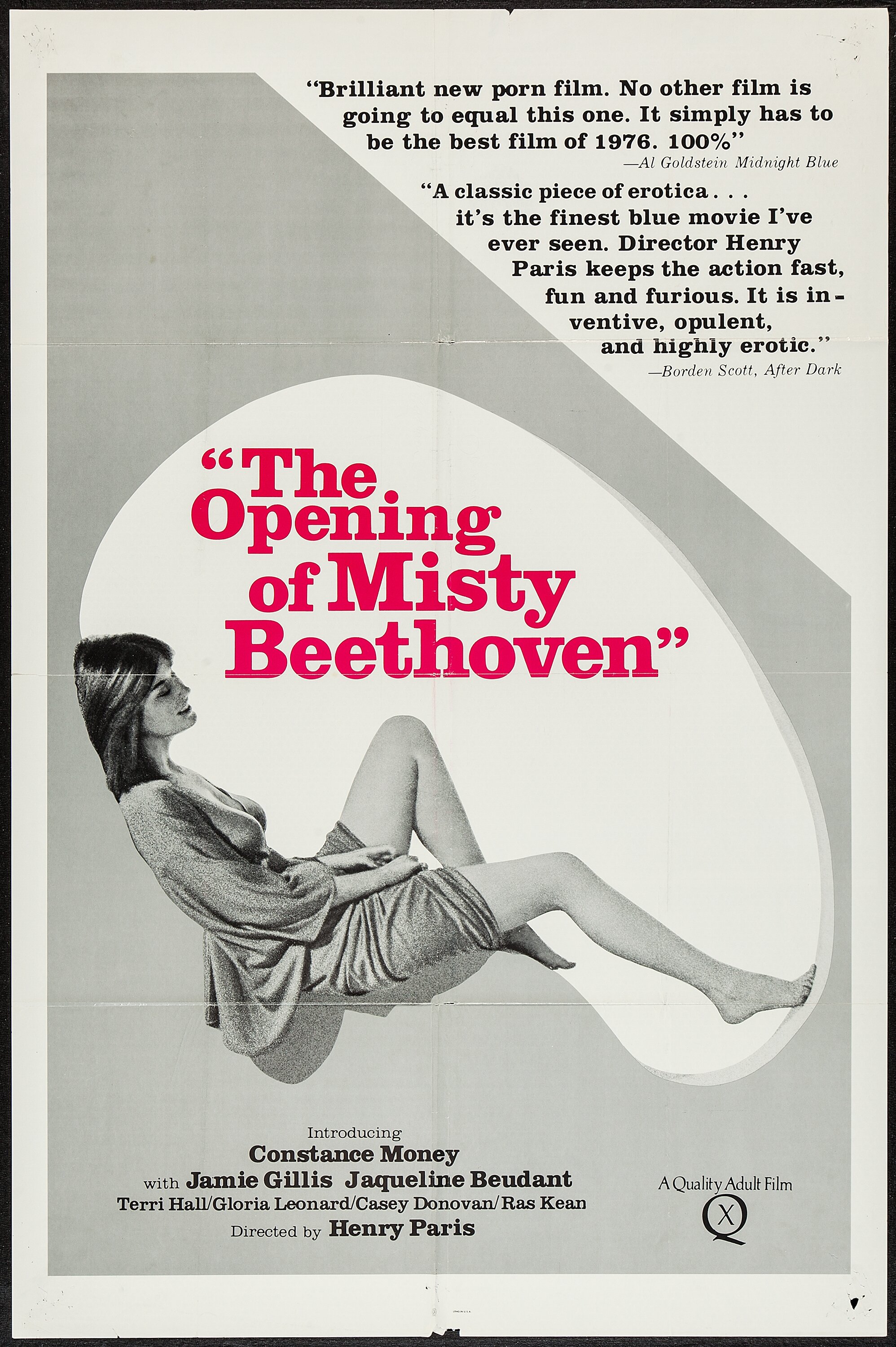 1996px x 3000px - The Opening of Misty Beethoven & Other Lot (Quality, 1976). One | Lot  #51375 | Heritage Auctions