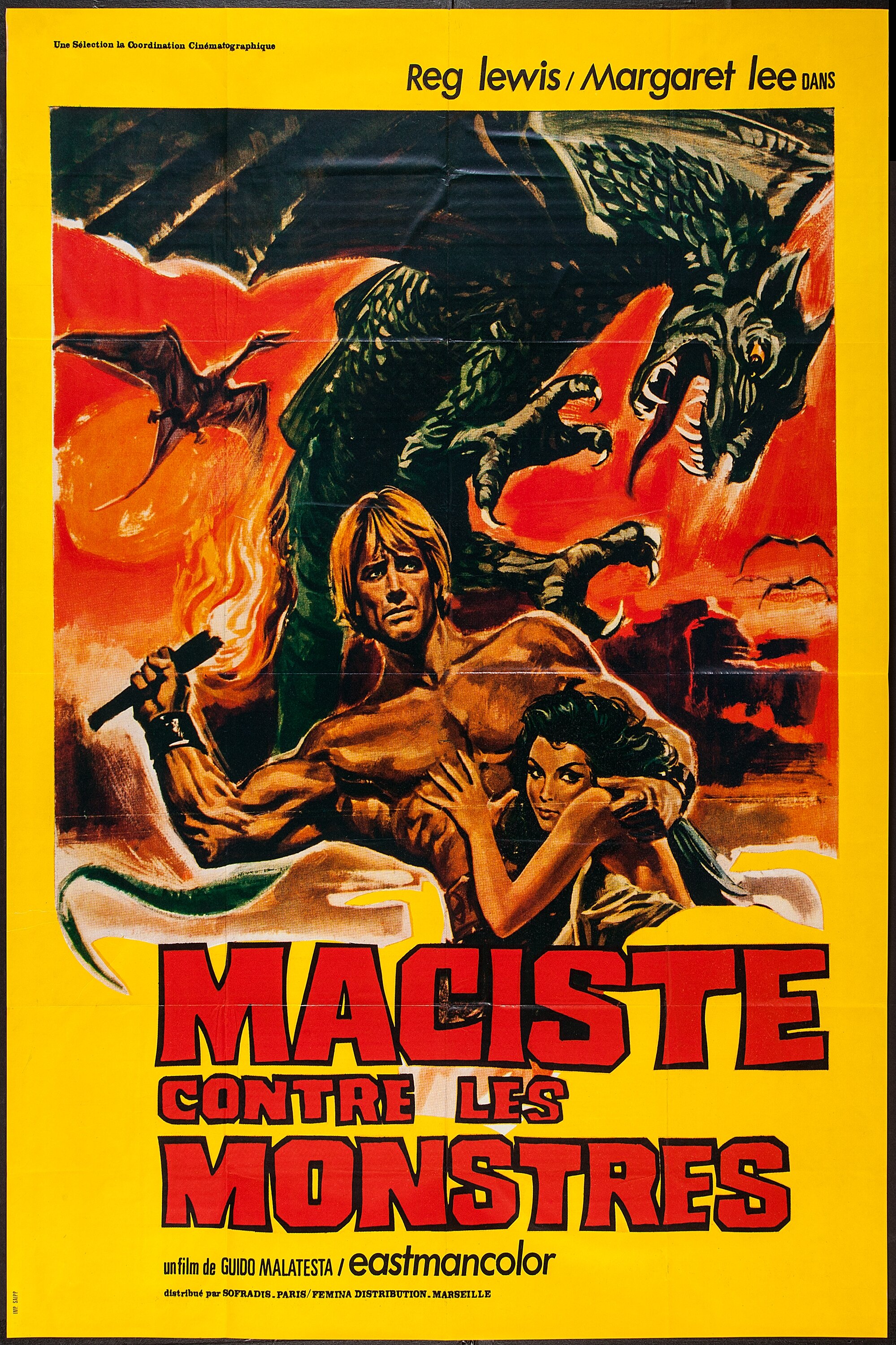 Fire Monsters Against the Sons of Hercules (Sofradis, 1962). French | Lot  #51177 | Heritage Auctions