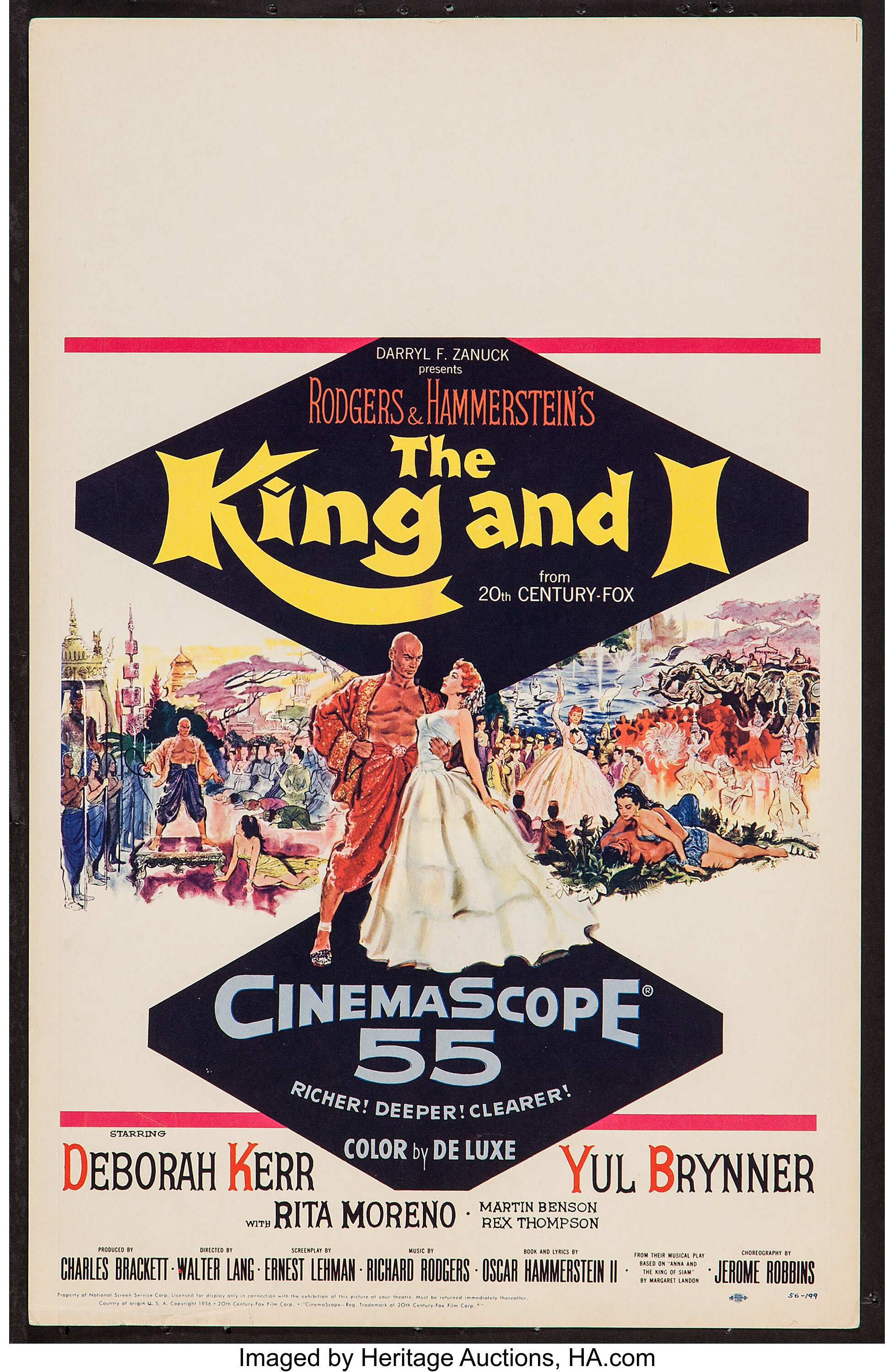 the king and i movie poster