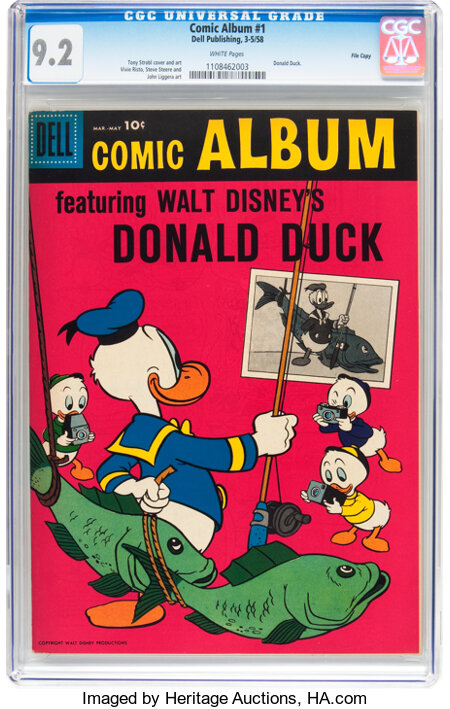 Comic Album and Pages