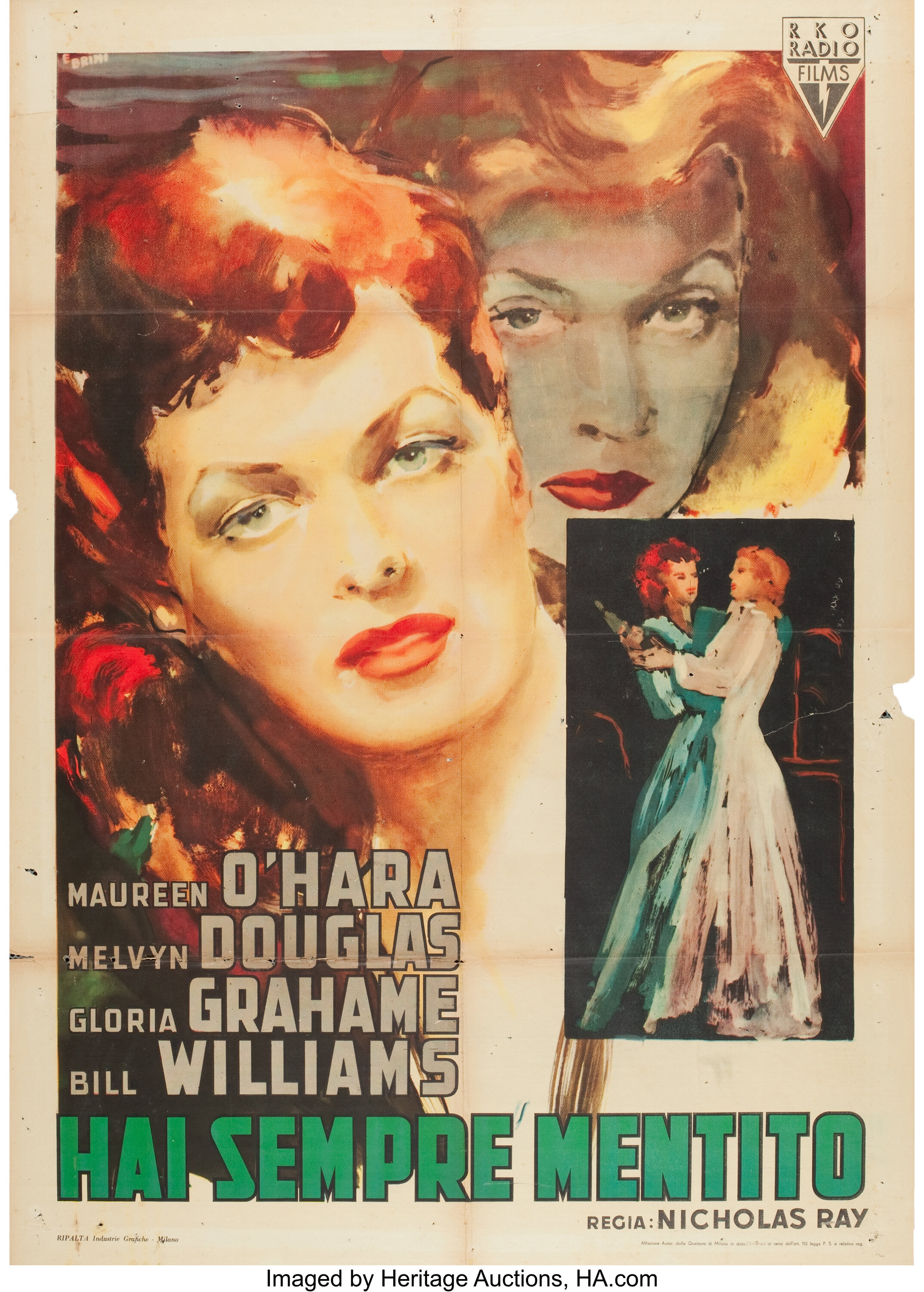 GV4279 Movie Poster Coquette Great Vintage Film Silk Cloth Deco