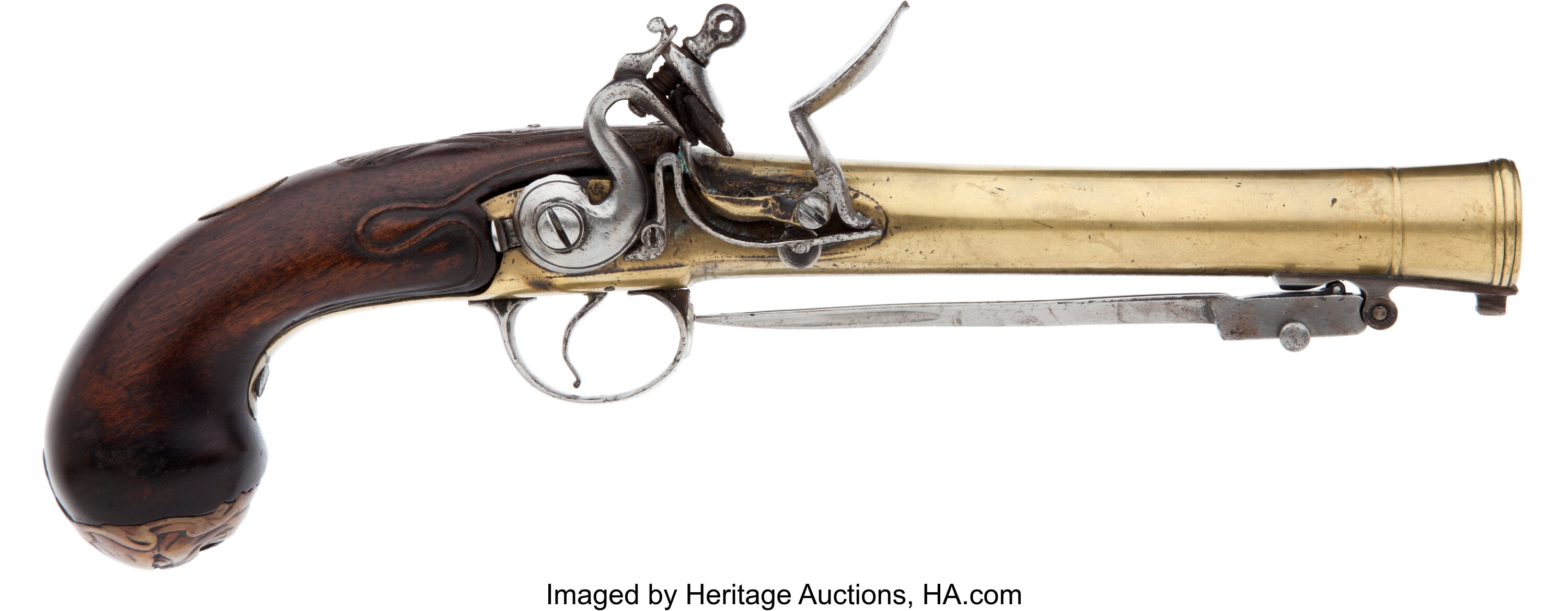 Blunderbuss with Spring Bayonet (Black Powder) - Pirate Fashions