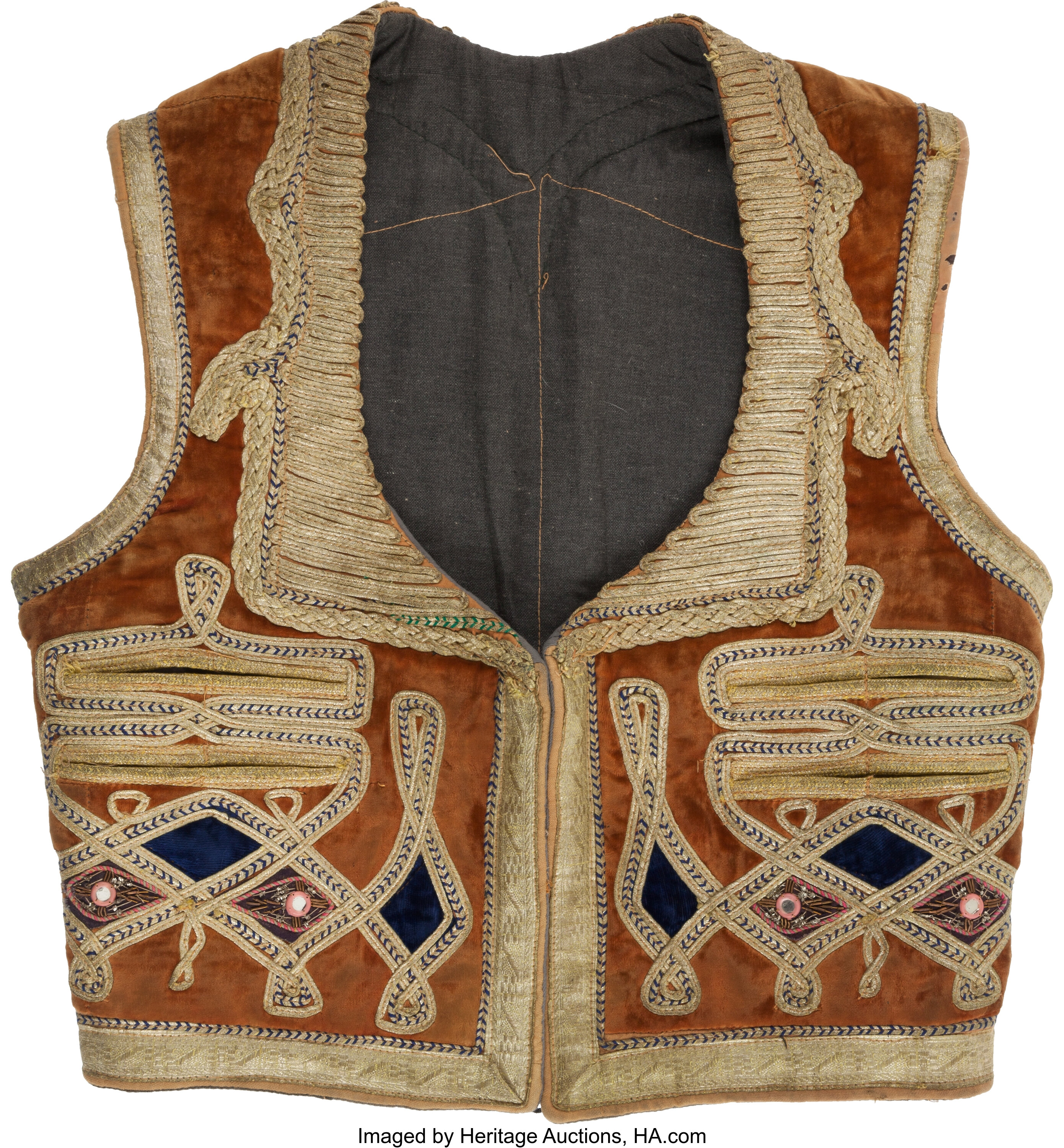 Jimi Hendrix Owned and Worn Gypsy Style Vest from the Collection