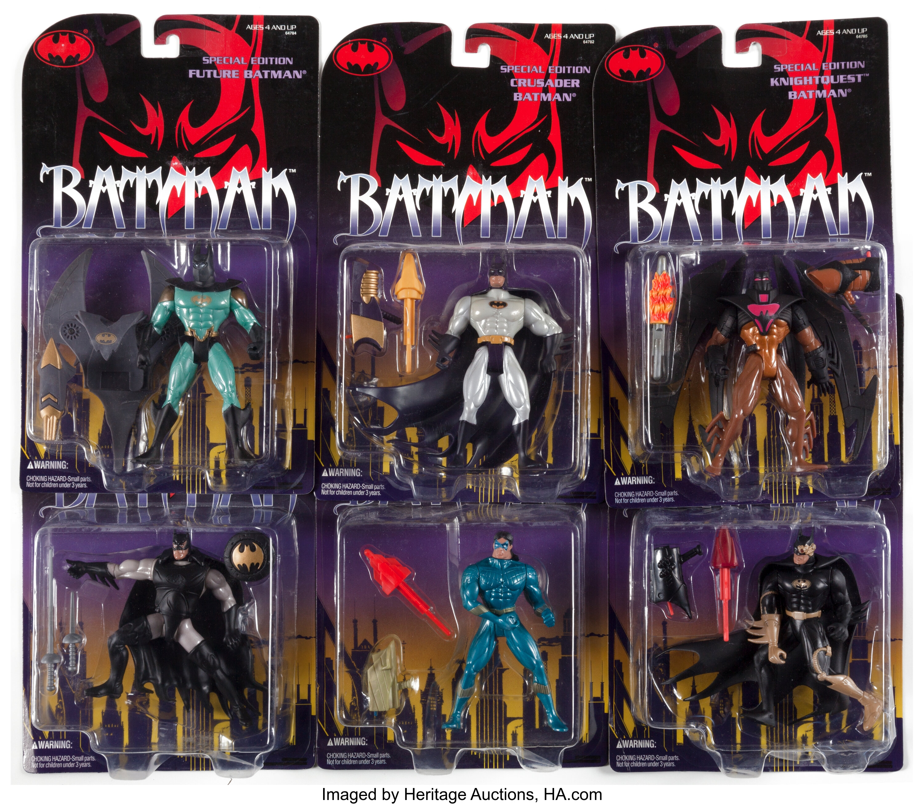 Special Edition Batman Action Figure Group (Kenner, 1995).... | Lot #13606  | Heritage Auctions