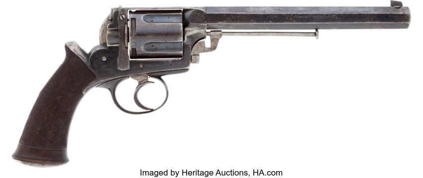 English Deane Adams Deane Self Cocking 5 Shot Revolver Lot Heritage Auctions