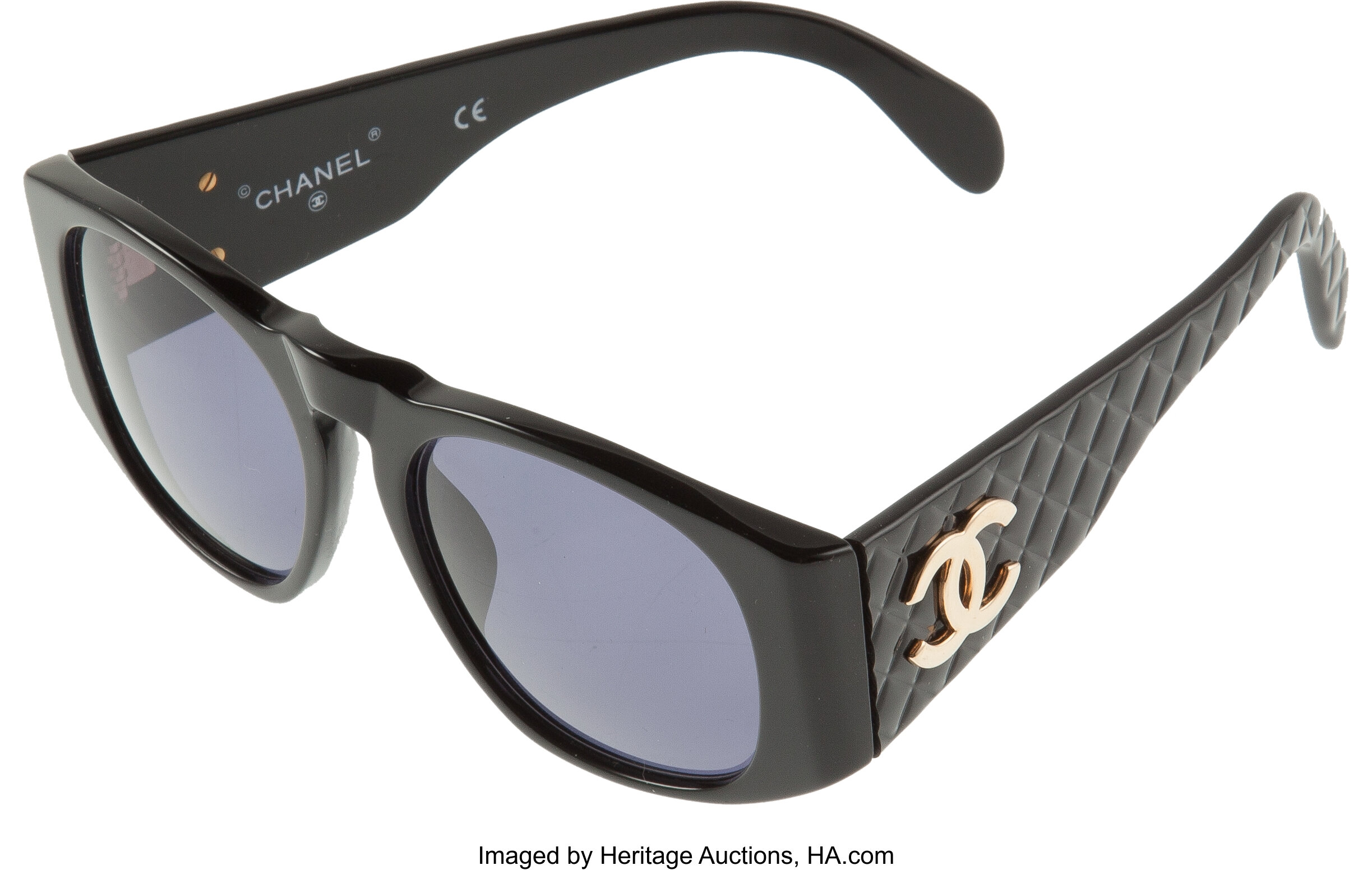 vintage chanel quilted sunglasses