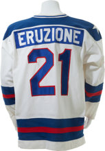 K1 Mike Eruzione Miracle on Ice 1980 Adult Jersey Hoody - Mike Eruzione  Team Shop