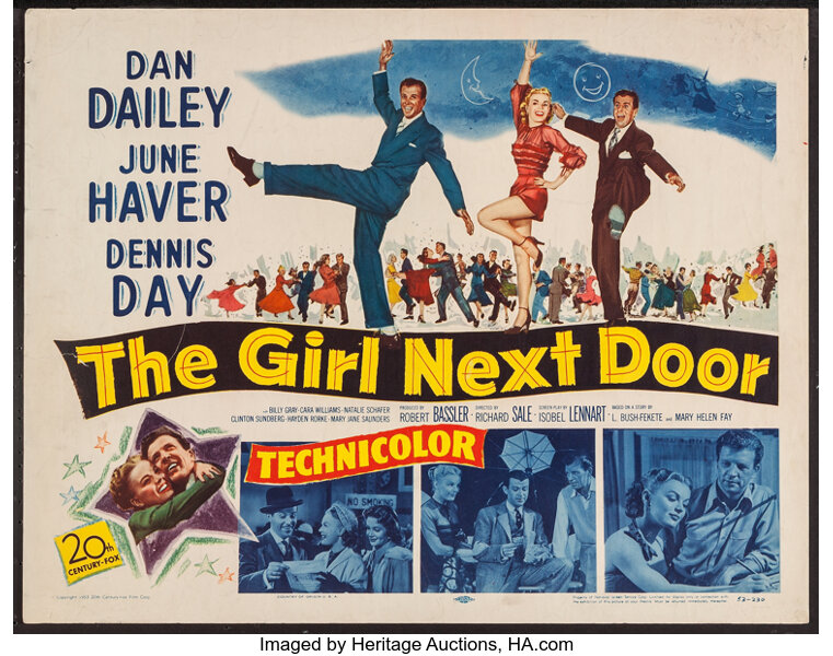 The Girl Next Door And Others Lot 20th Century Fox 1953