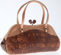 Vintage Prada Brown Lizard Satin Mini Bag – Treasures of NYC