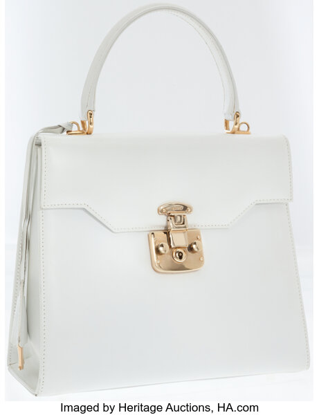 Gucci Ivory White Leather Croisette Shoulder Bag ○ Labellov ○ Buy and Sell  Authentic Luxury