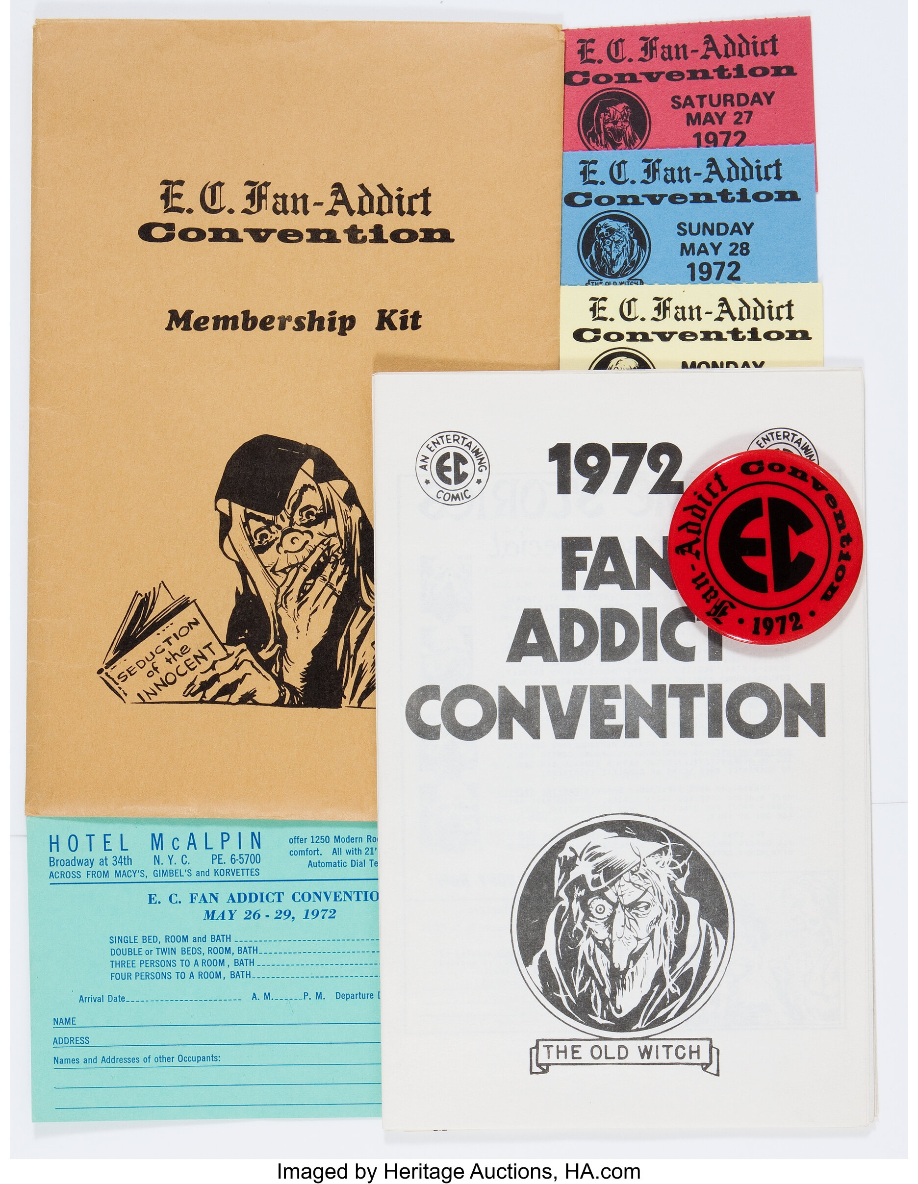 Ec Fan Addict Convention Membership Kit Ec