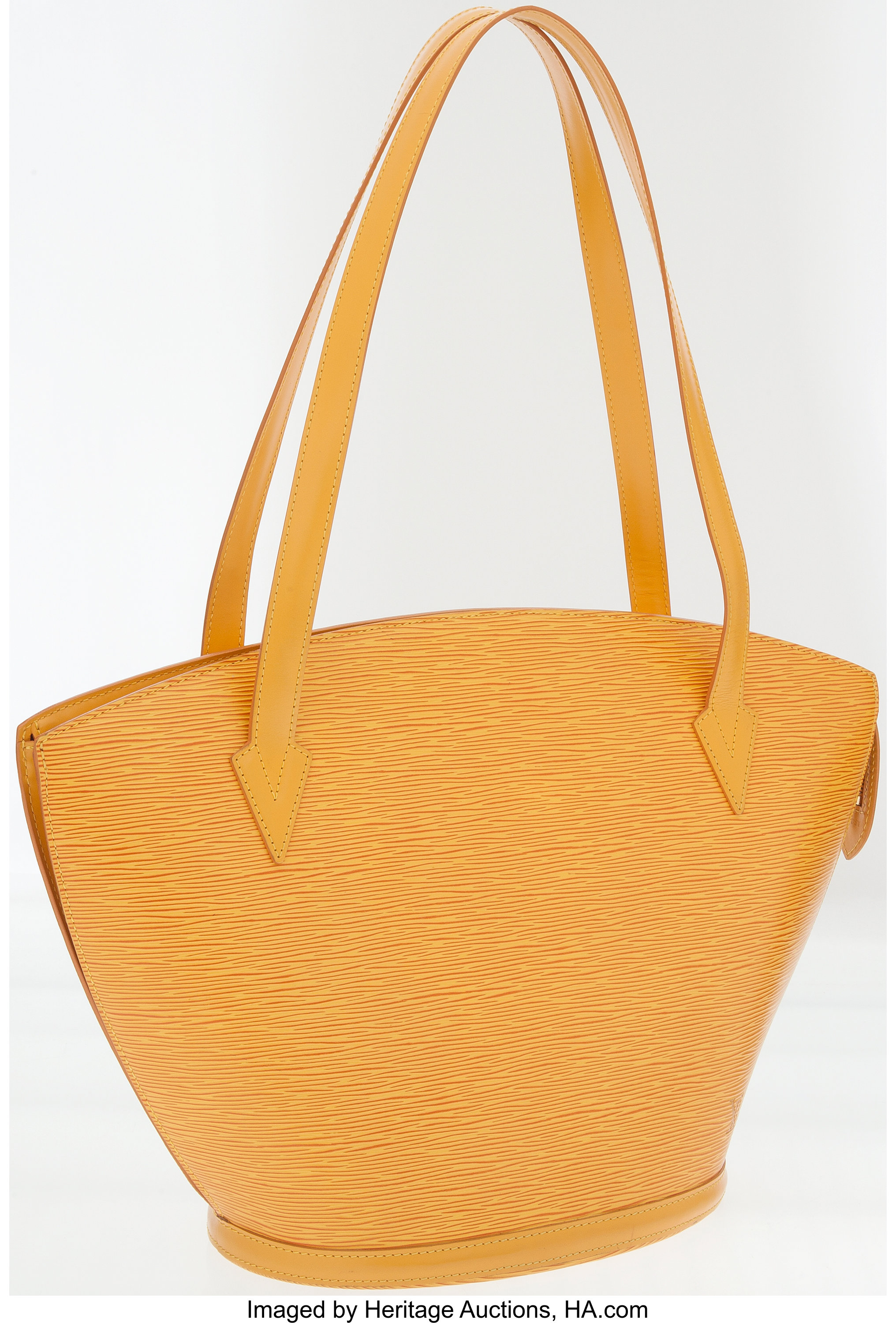 Louis Vuitton Yellow Epi Leather St. Jacques GM Tote Bag. ... | Lot #77026 | Heritage Auctions