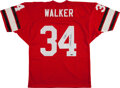 Herschel Walker Georgia Bulldogs Autographed Jersey Framed 