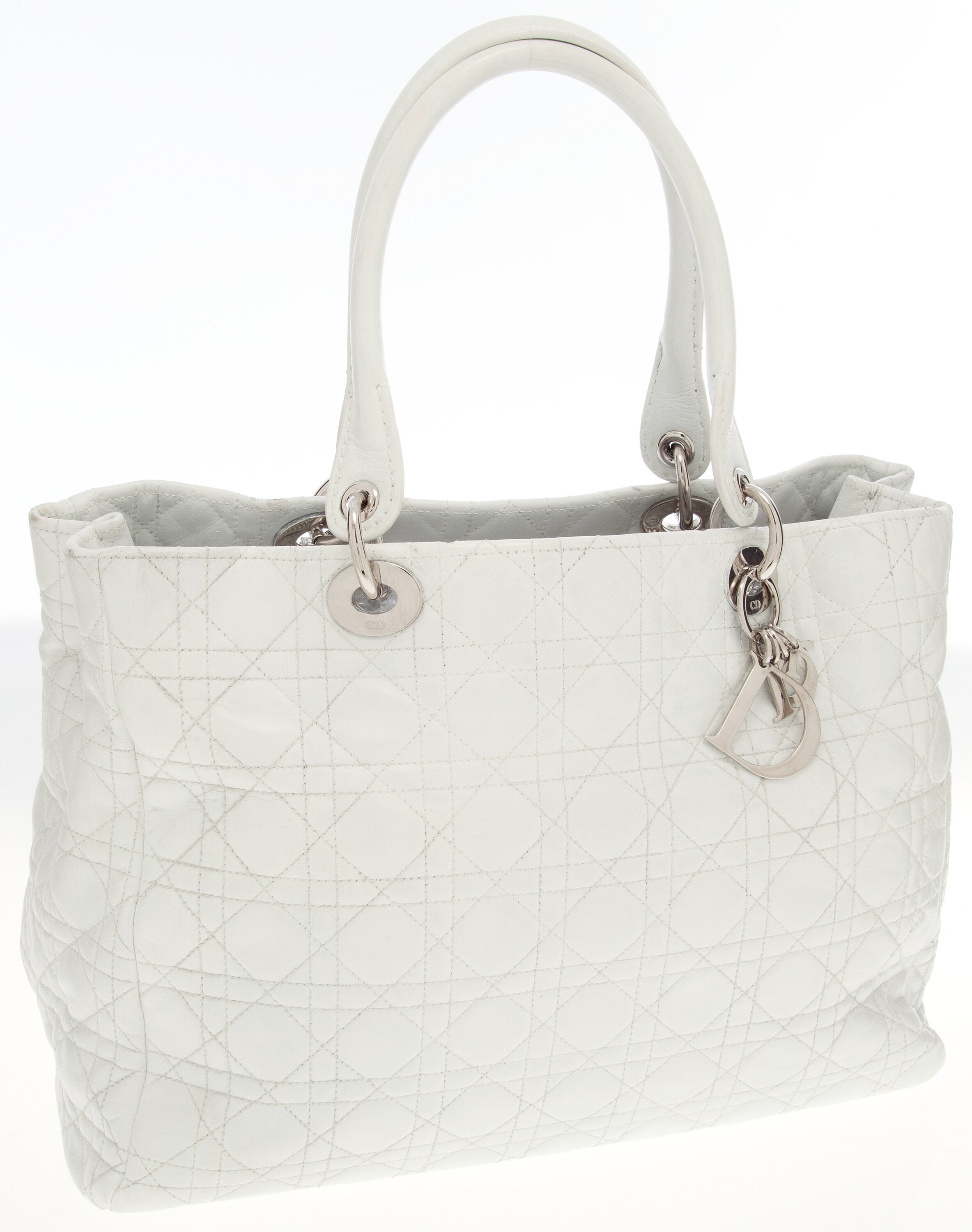 Dior white 2025 tote bag