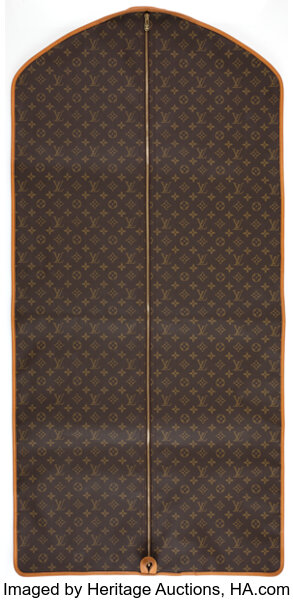 Louis Vuitton Classic Monogram Canvas Garment Bag.  Luxury, Lot #79025