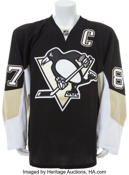 Sidney Crosby Pittsburgh Penguins 2023 NHL Winter Classic Game-Used Jersey  - Worn During the First Period - Size 56 - NHL Auctions
