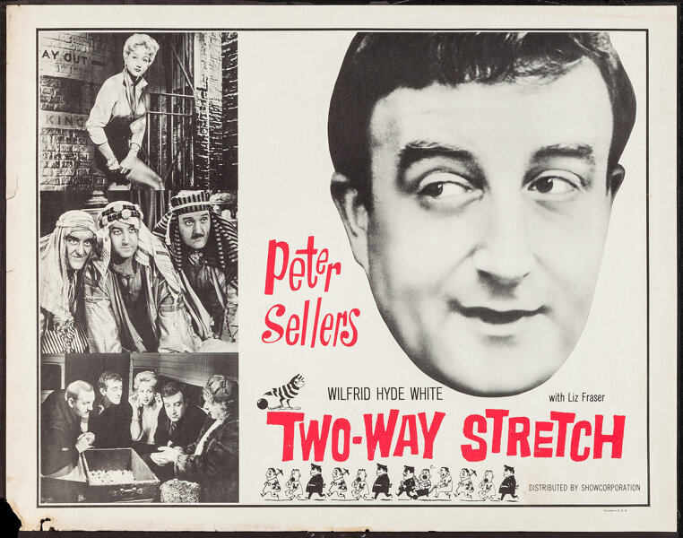 Two-Way Stretch (Showcorporation, 1961). Half Sheet (22" X 28 ...