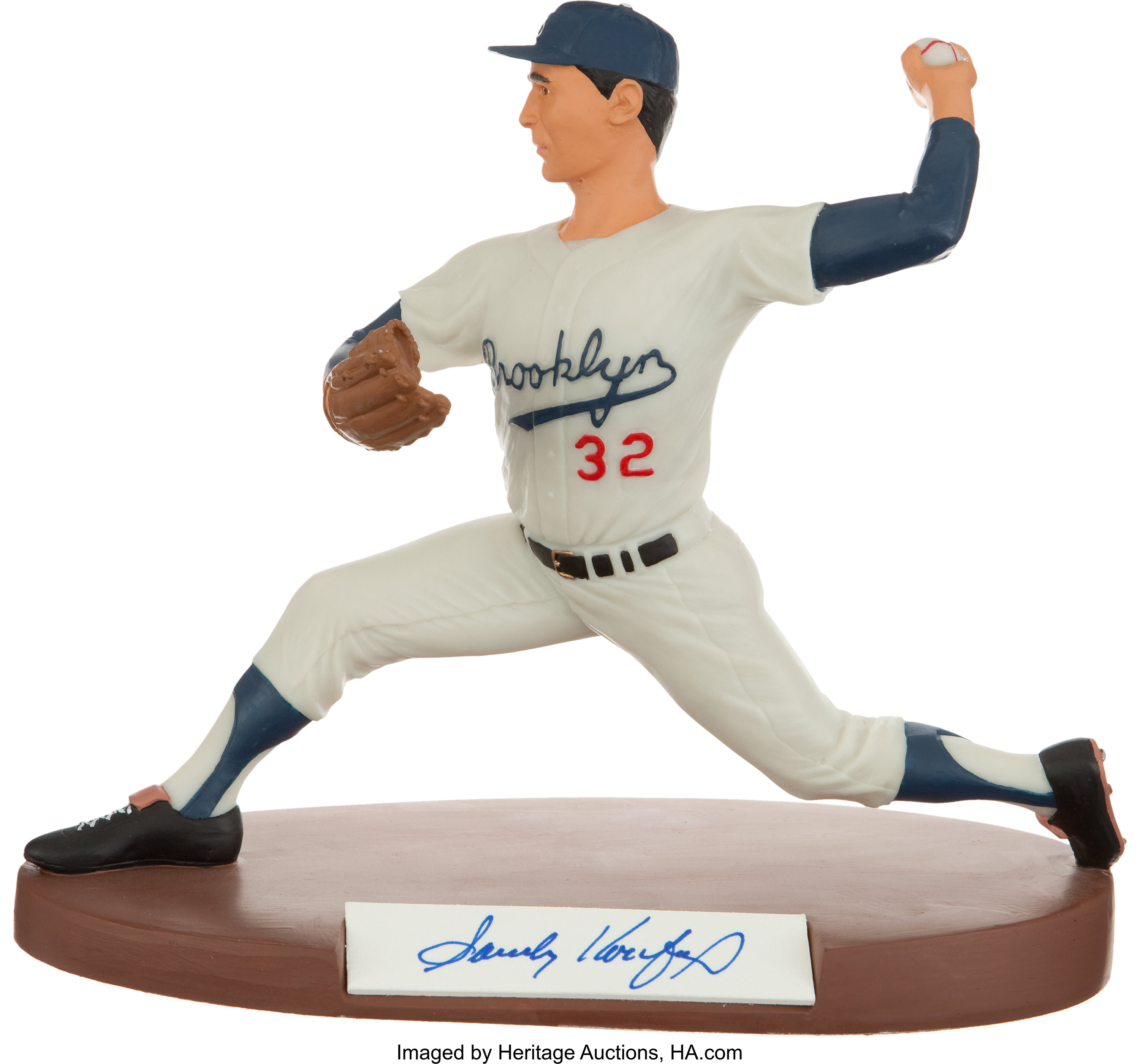 Sandy Koufax Signed Salvino Figurine