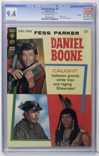 Legends Of Daniel Boone #5 1956- DC-Nick Cardy art-Scarce issue-small piece  missing border of 1st page-P/FR: (1956) Comic