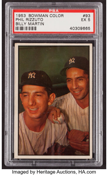 Auction Prices Realized Baseball Cards 1948 Bowman Phil Rizzuto