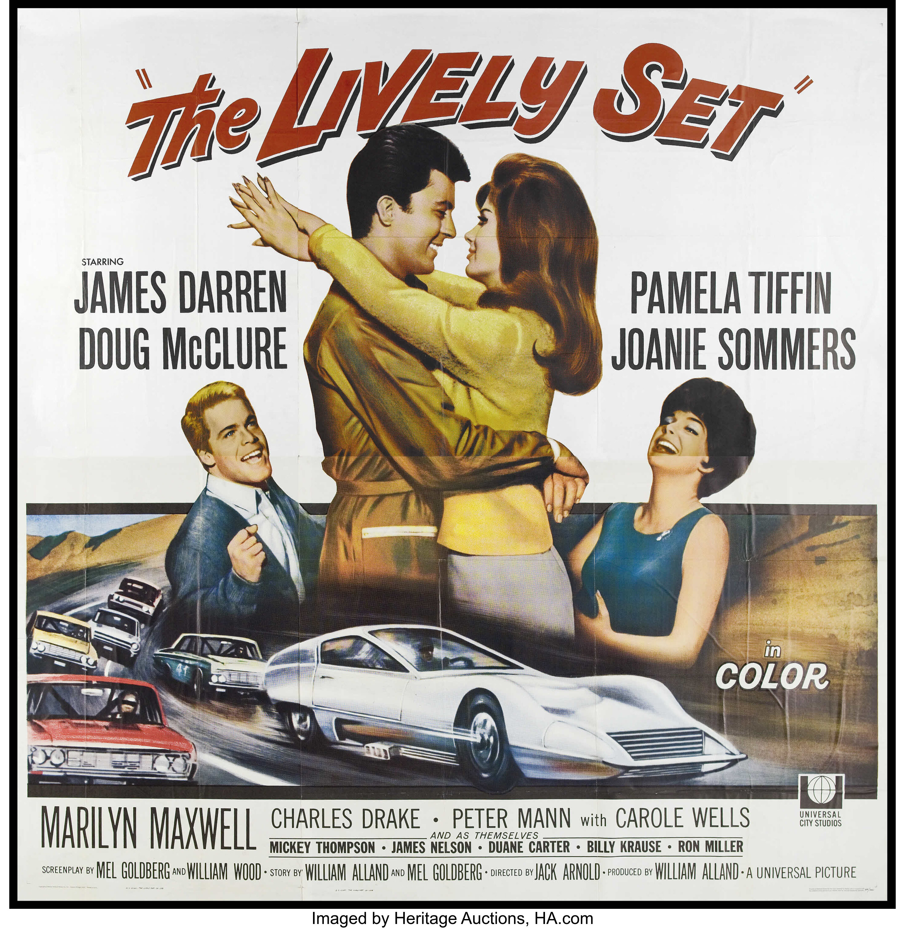 the lively set universal 1964 six sheet 81 x 81 action lot 25134 heritage auctions