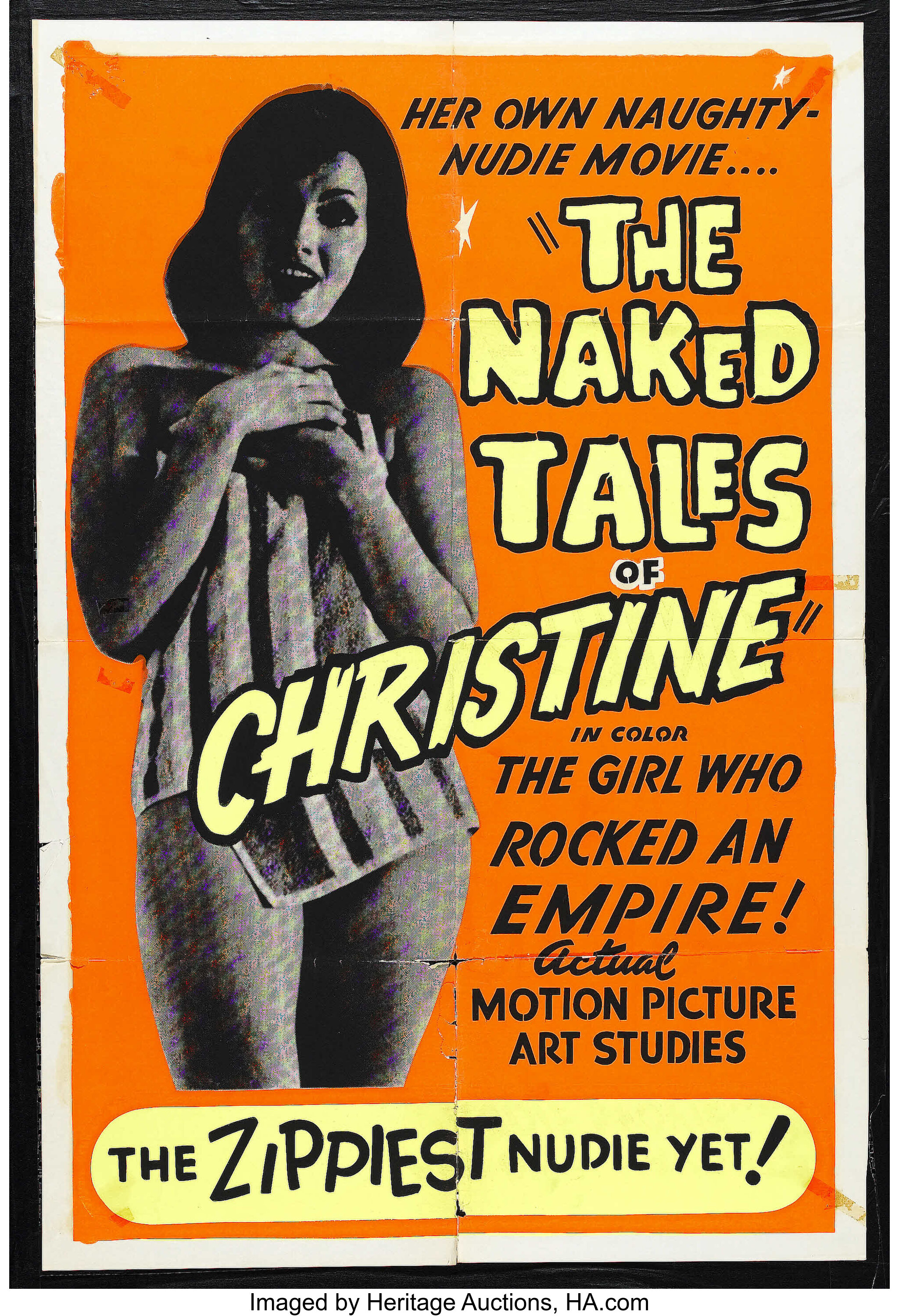 The Naked Tales of Christine (Unknown, 1963). One Sheet (27