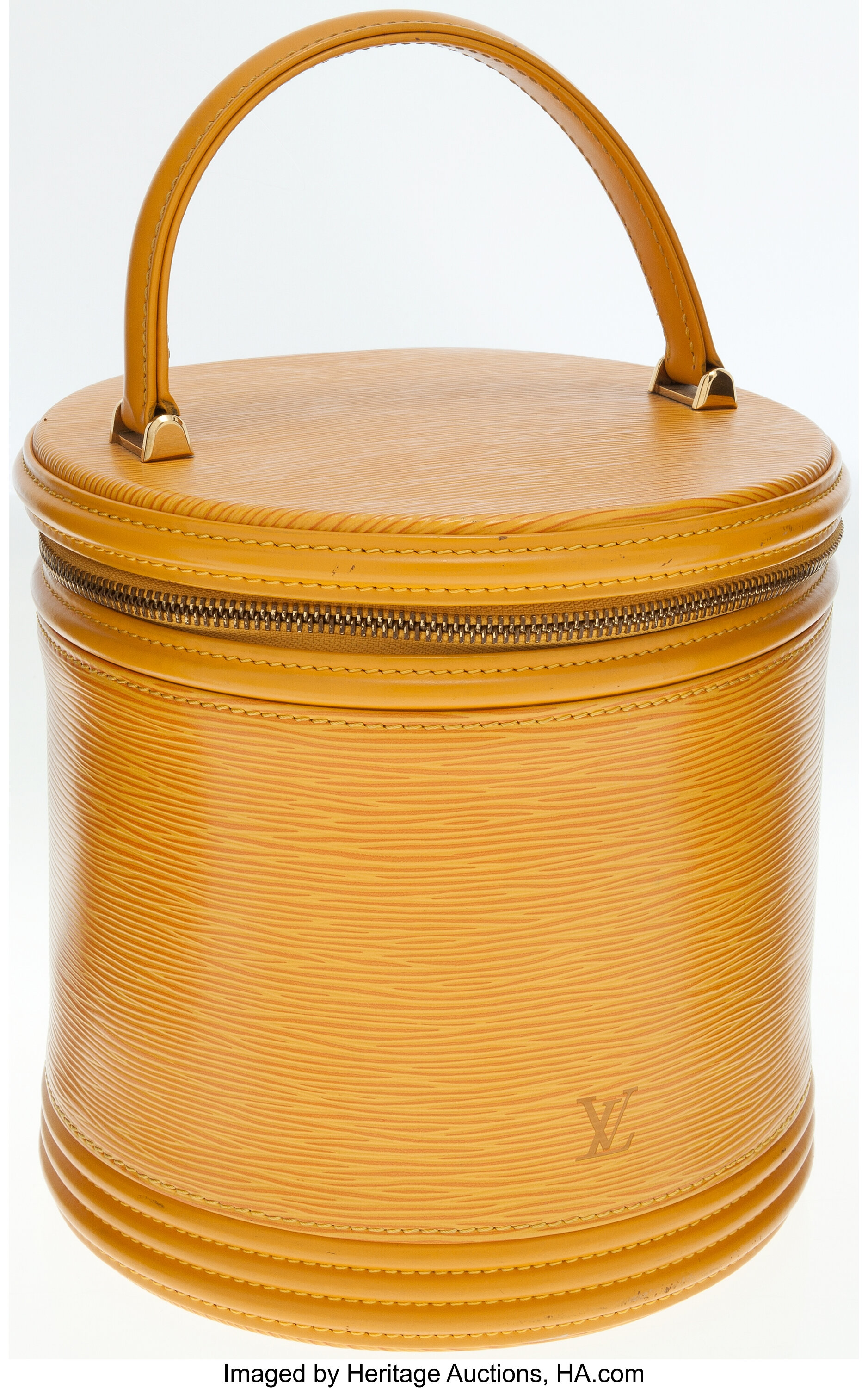 Heritage Vintage: Louis Vuitton Yellow Epi Leather St Jacques Tote