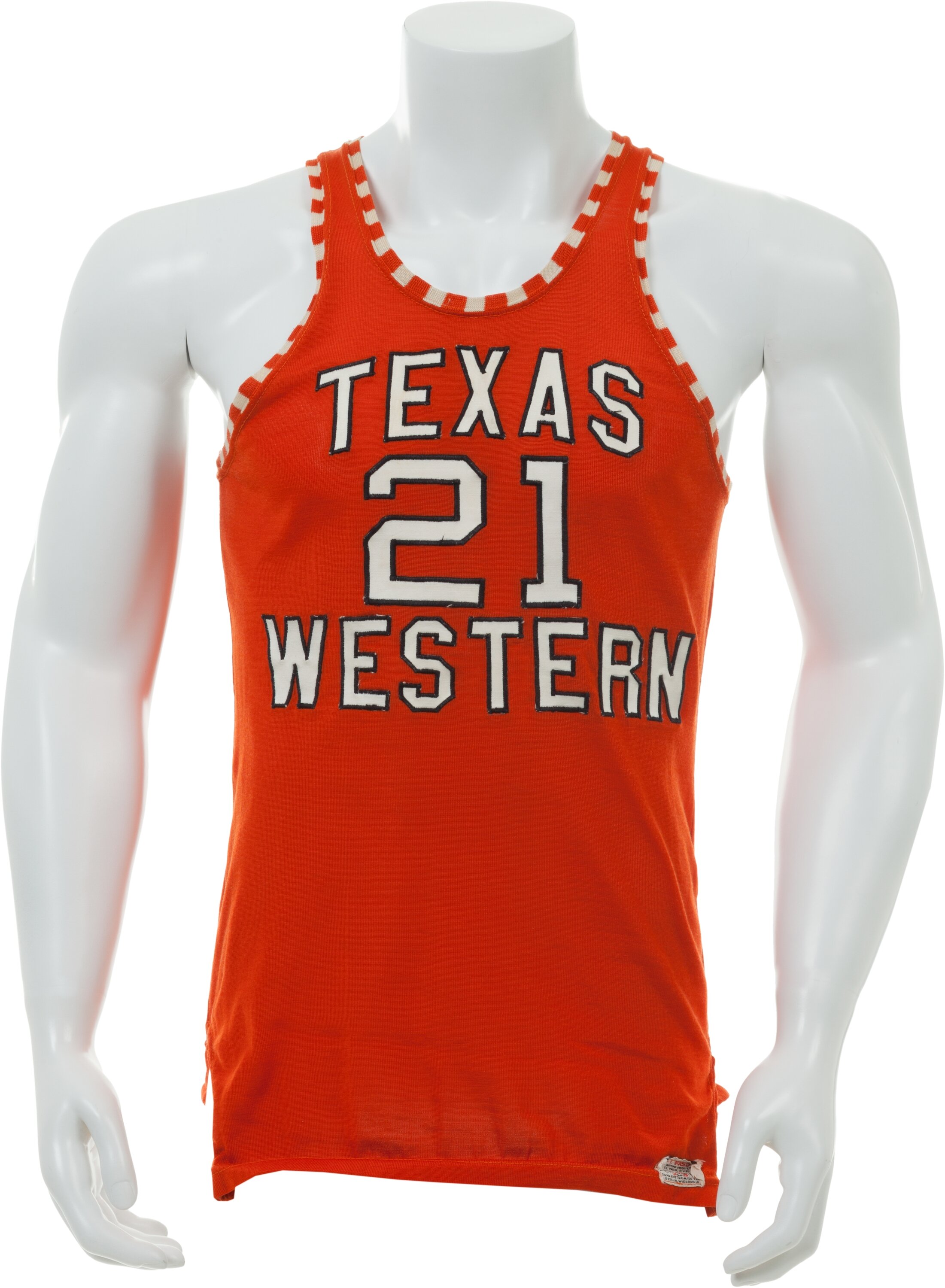 Texas western cheap basketball jersey