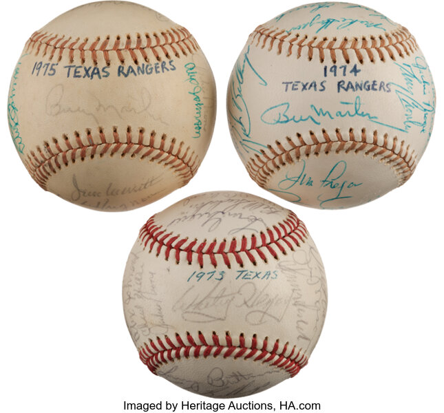 Retro Texas Rangers Baseball P Art Collection