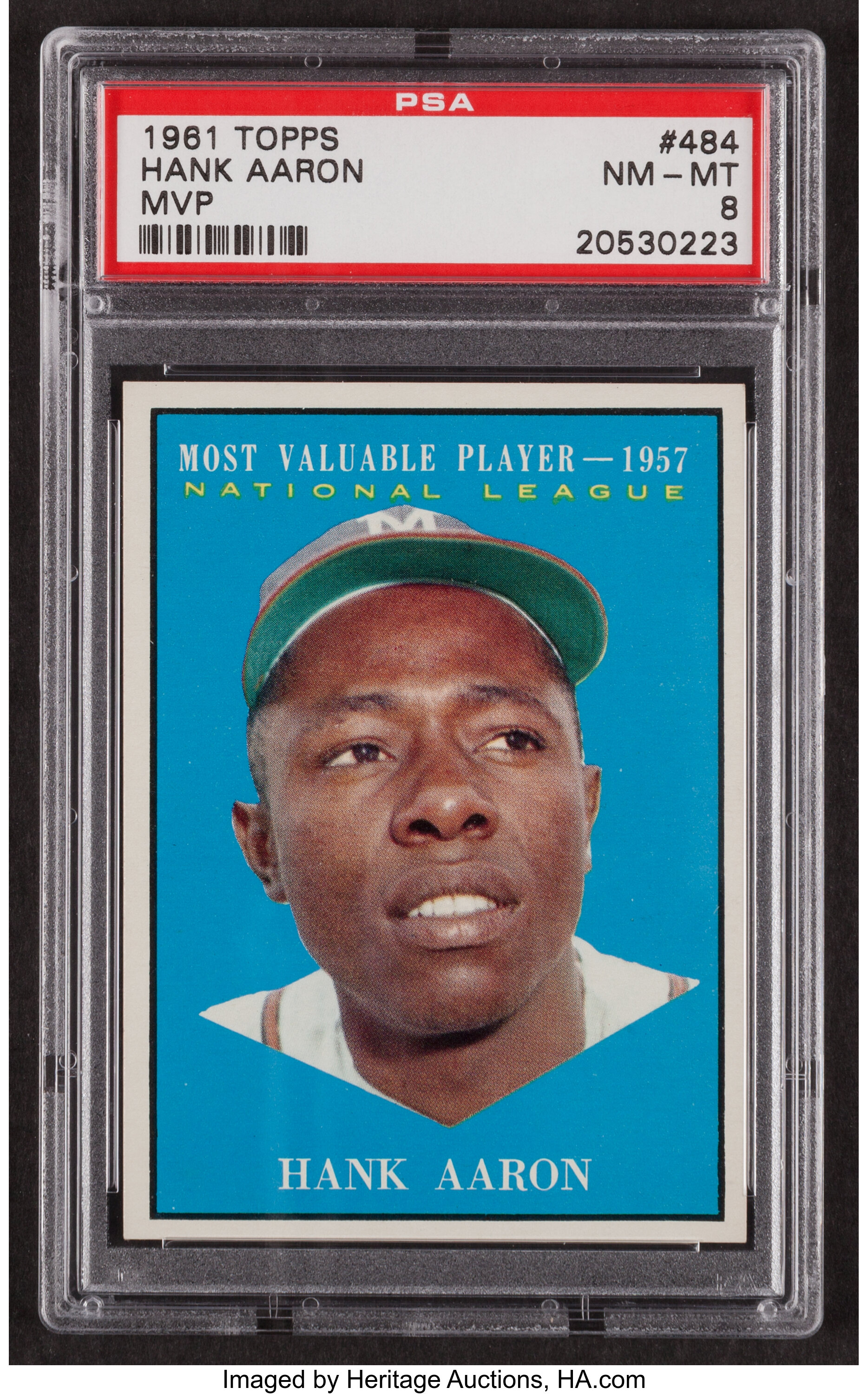 1961 Topps Hank Aaron (MVP)