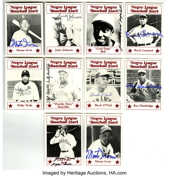 The largest Negro League card collection