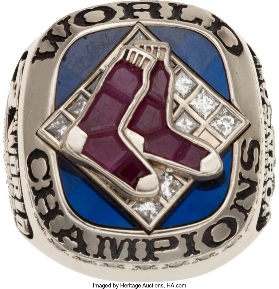 2007 Boston Red Sox World Series Championship Ring. Baseball