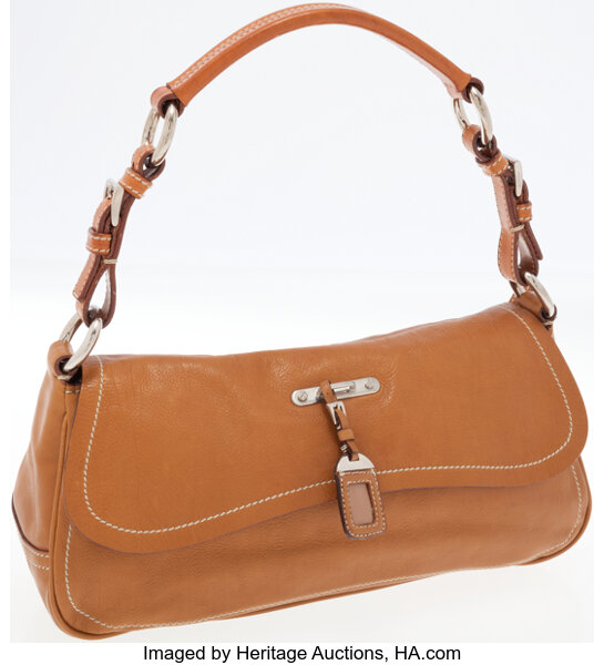 Tan Mini Leather Tag