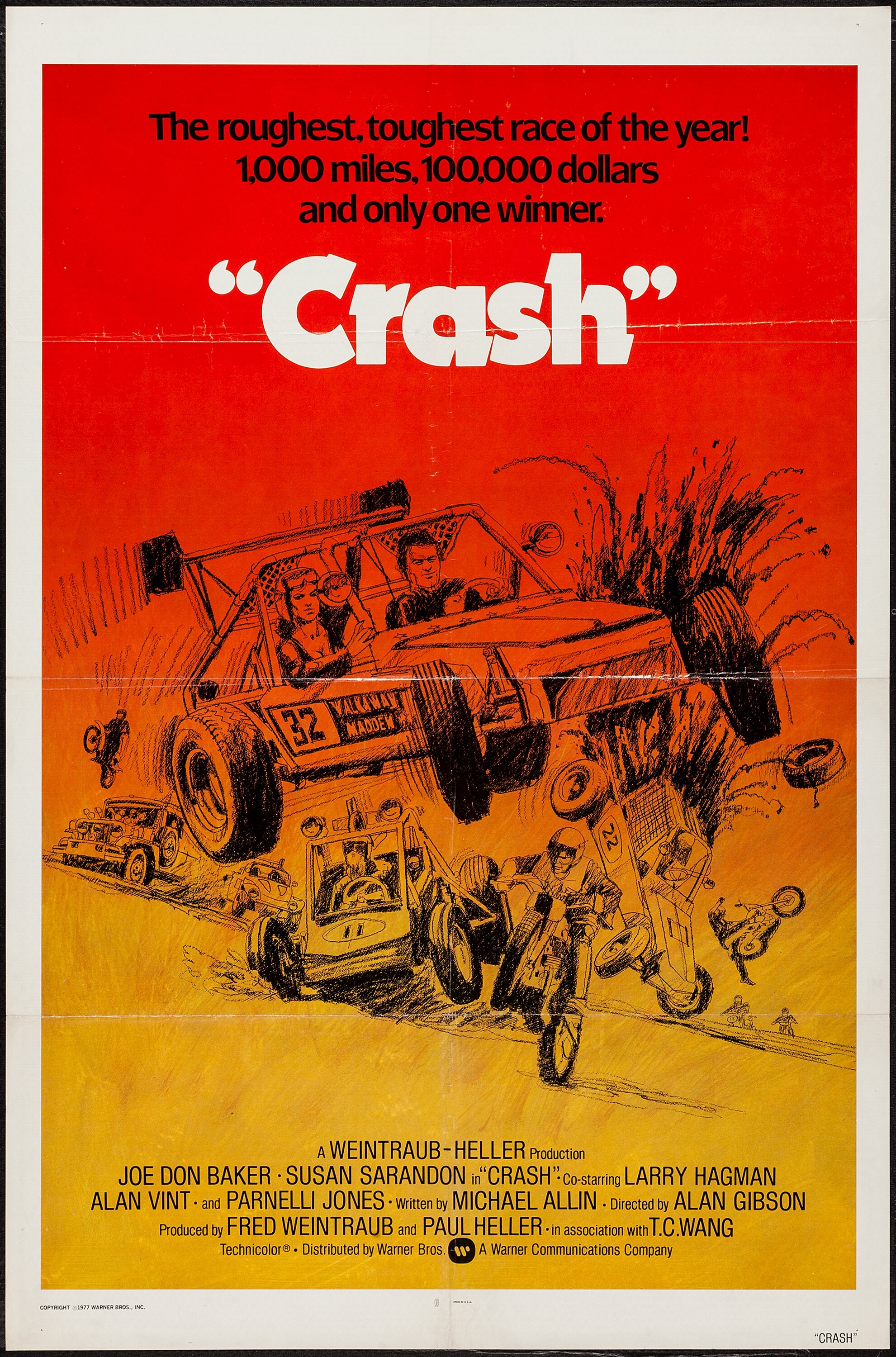 Checkered Flag or Crash (Warner Brothers, 1977). International One ...