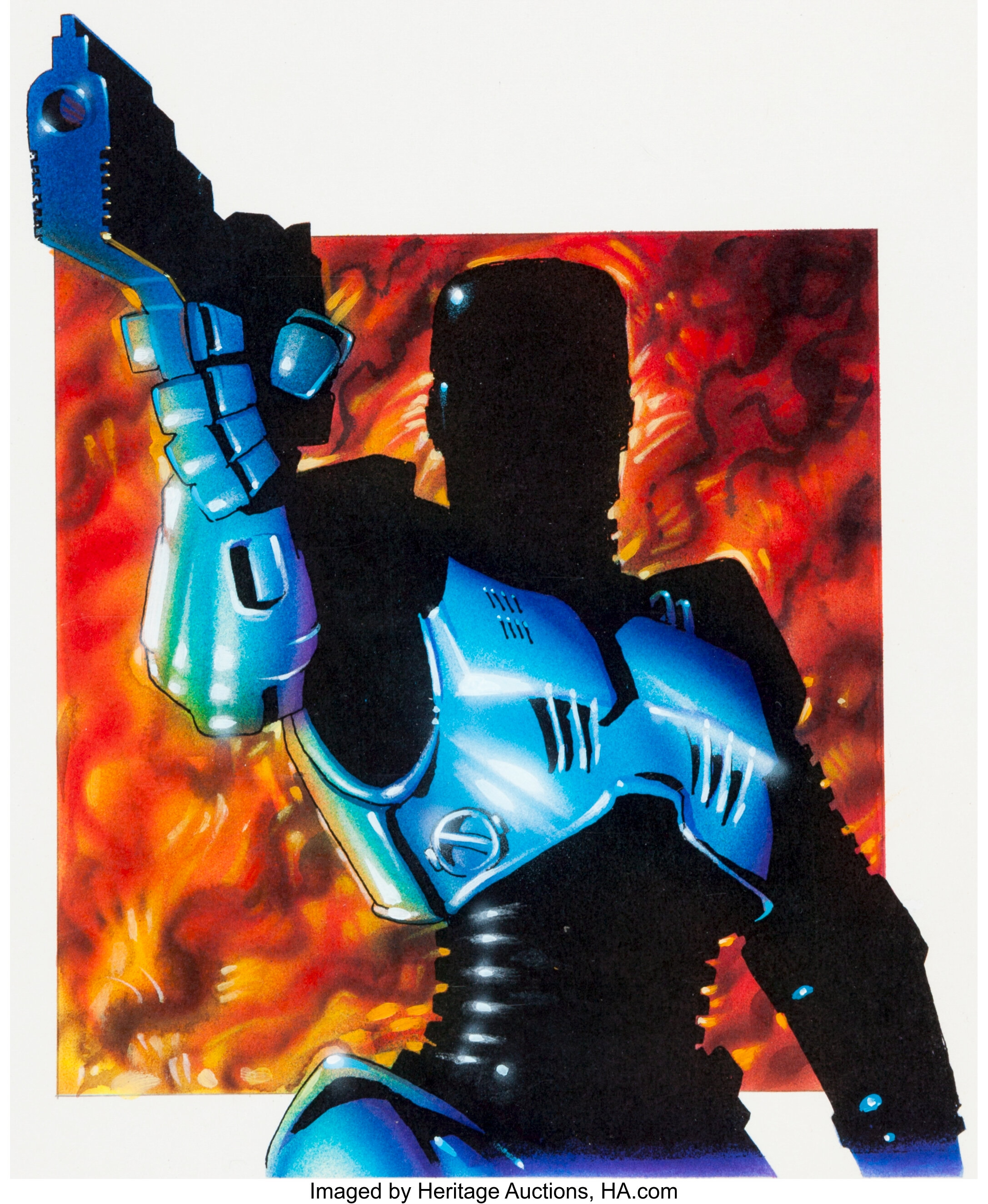 robocop painting