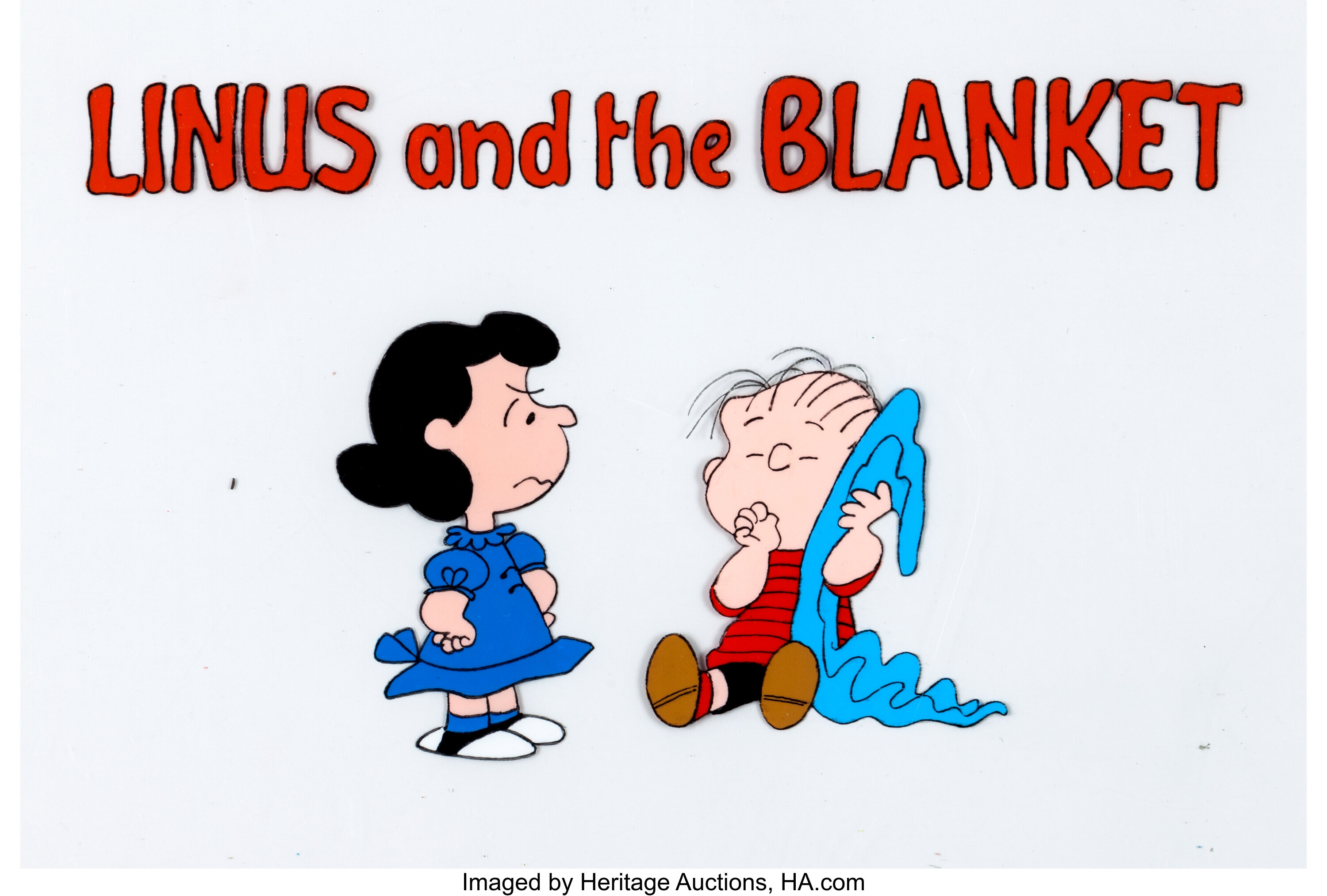 The Charlie Brown And Snoopy Show Linus And The Blanket Lot 30314 Heritage Auctions