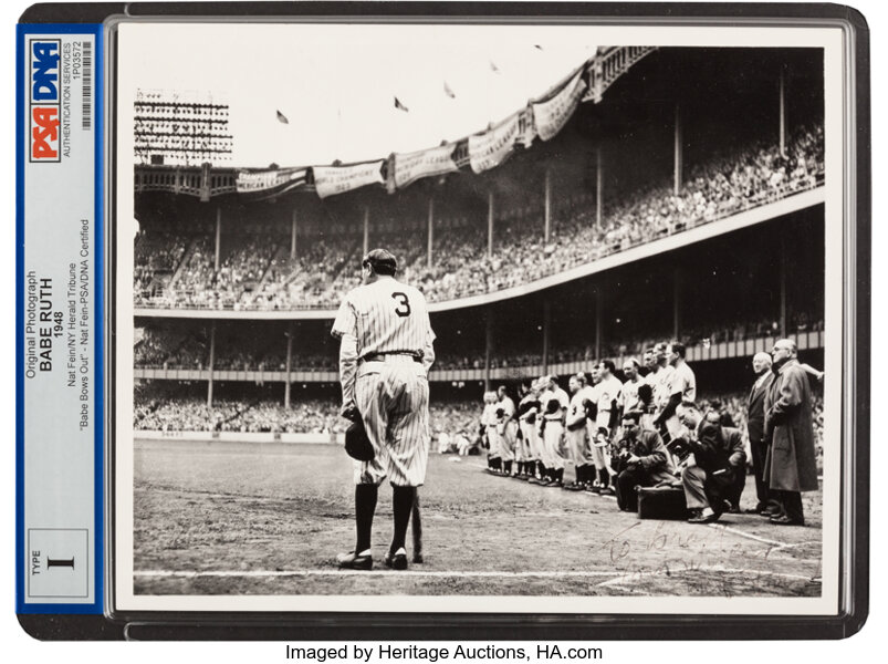 Nat Fein  Babe Ruth Retires No. 3– GALLERY M